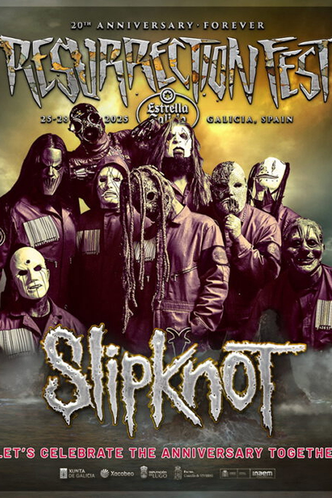 Slipknot - Live at Resurrection Fest EG 2025 filmaffisch