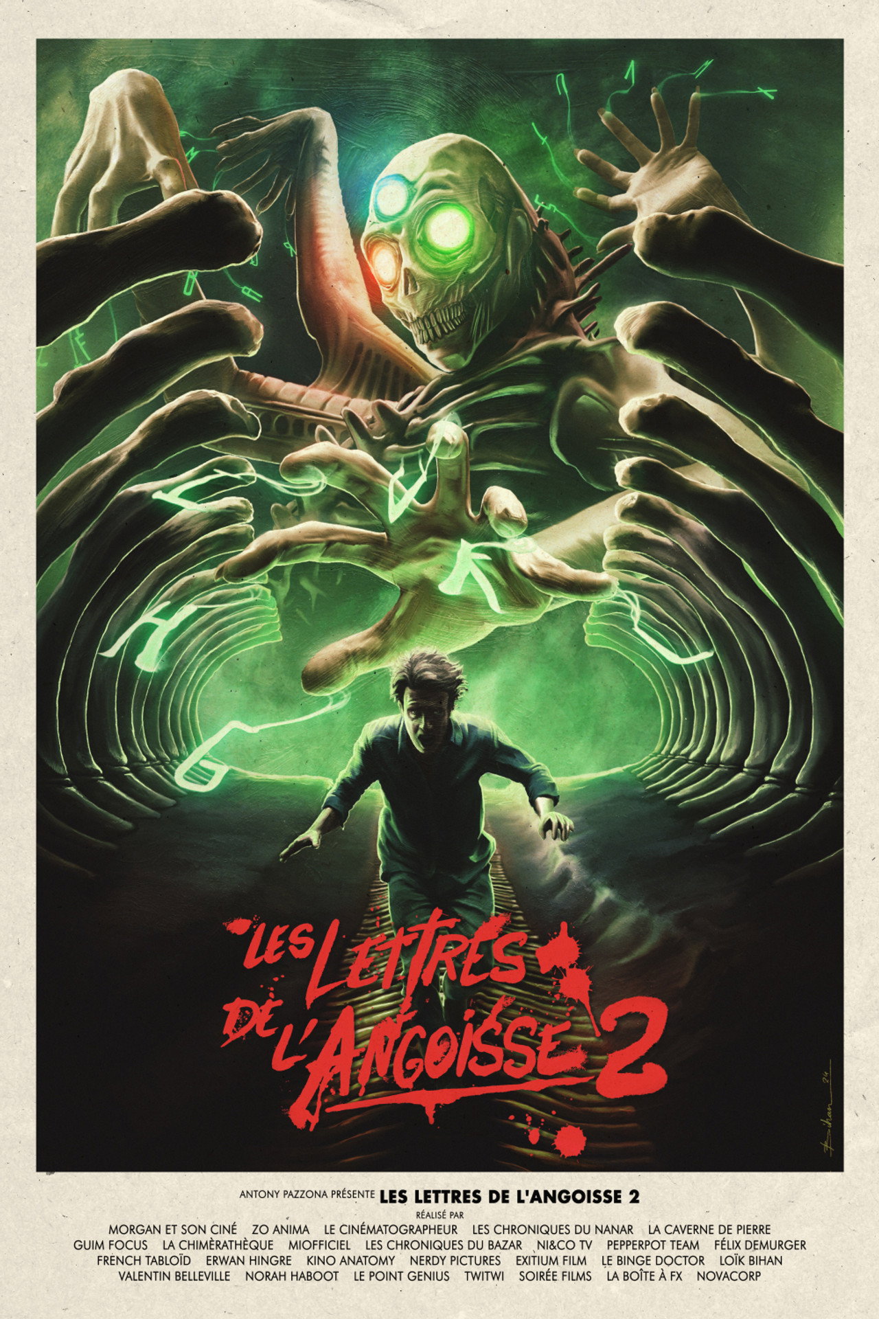 Les Lettres de l’Angoisse 2 filmaffisch
