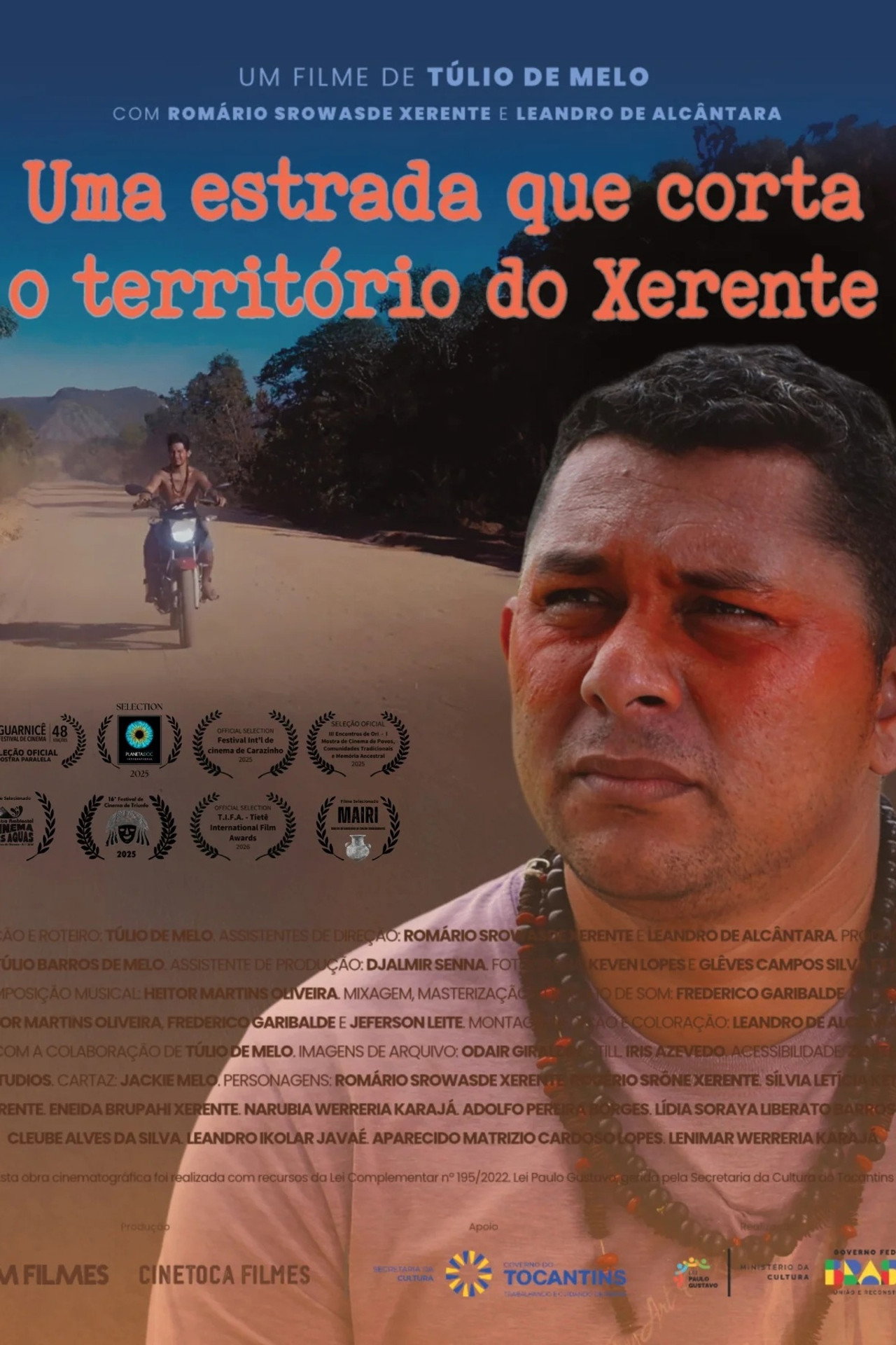 Uma Estrada que Corta o Território do Xerente