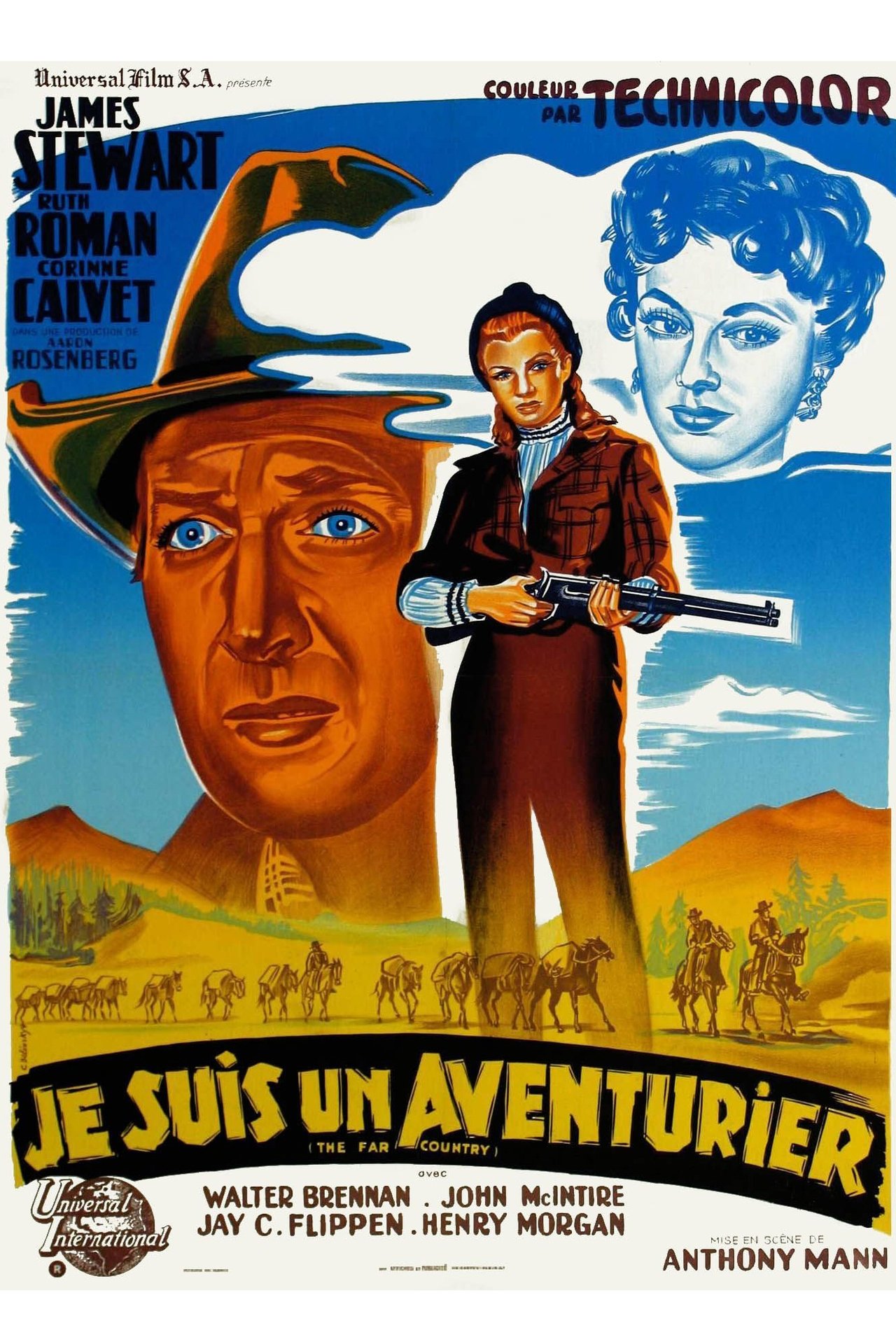 Je suis un aventurier poster
