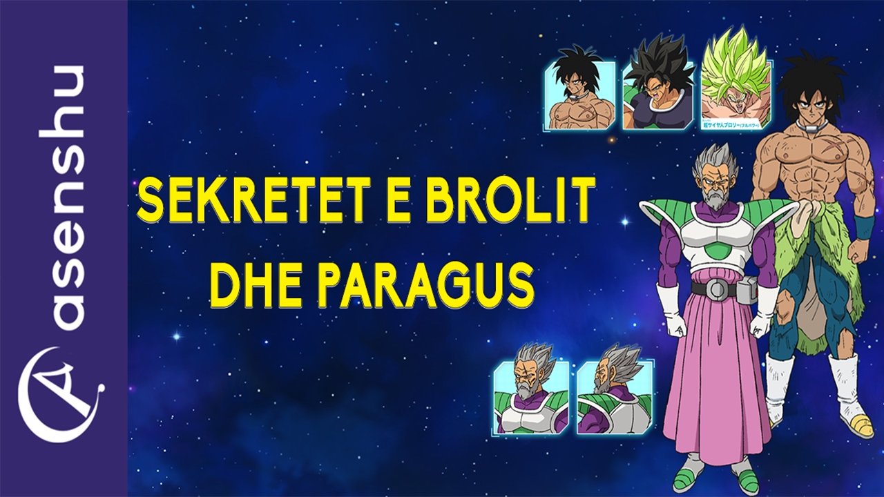THE SECRETS OF BROLY AND PARAGUS | Dragon Ball Super: Broly Shqip