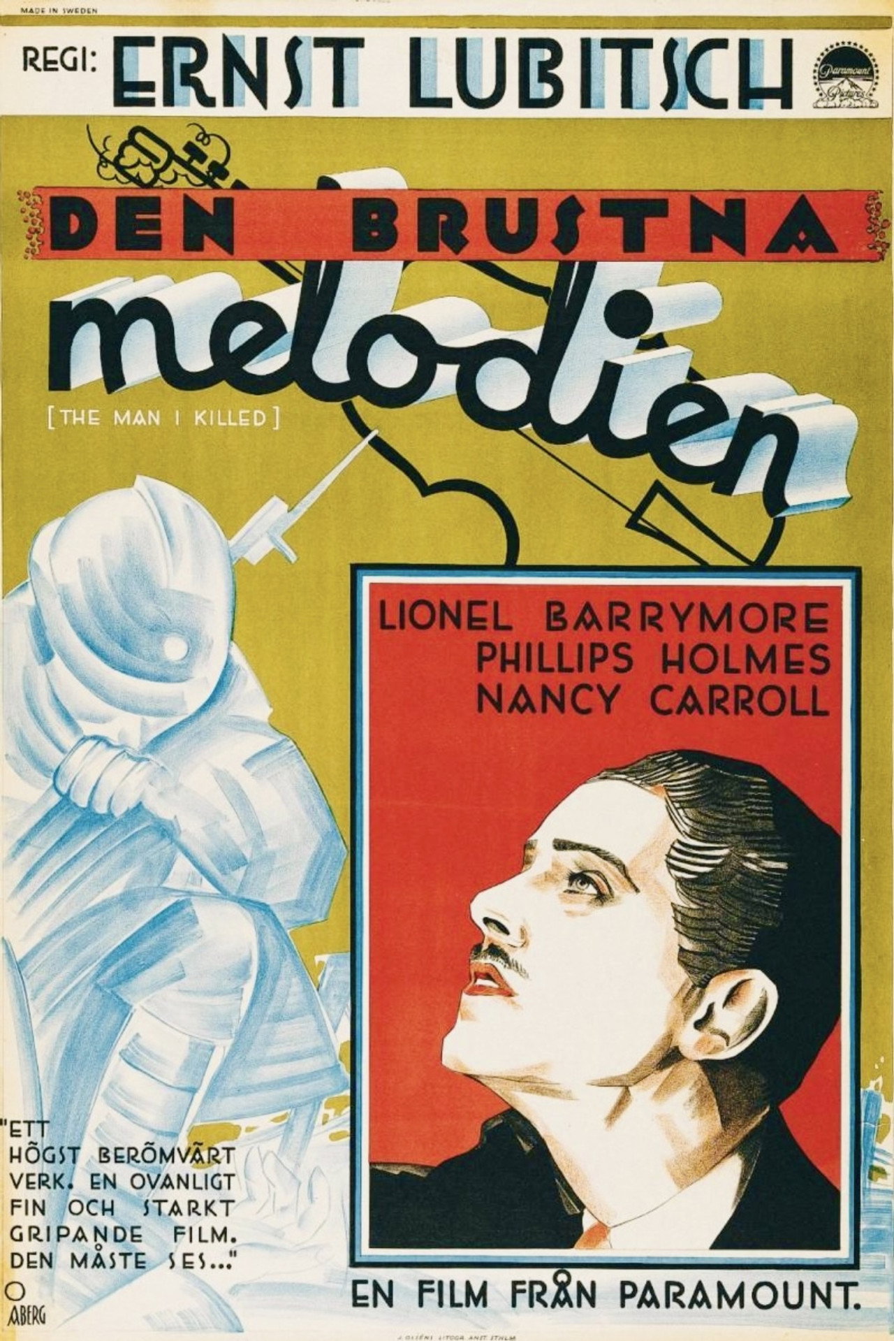 Den brustna melodien filmaffisch