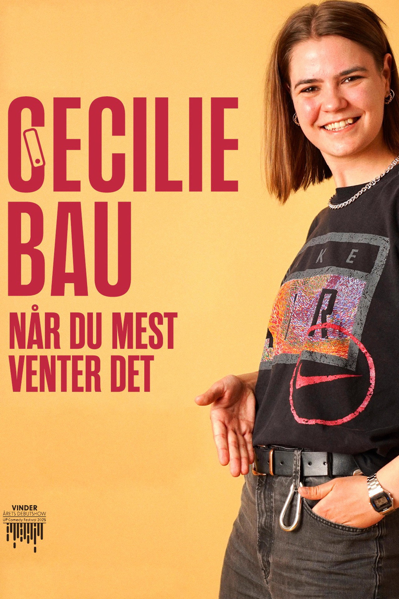 Cecilie Bau - Når du mest venter det filmaffisch