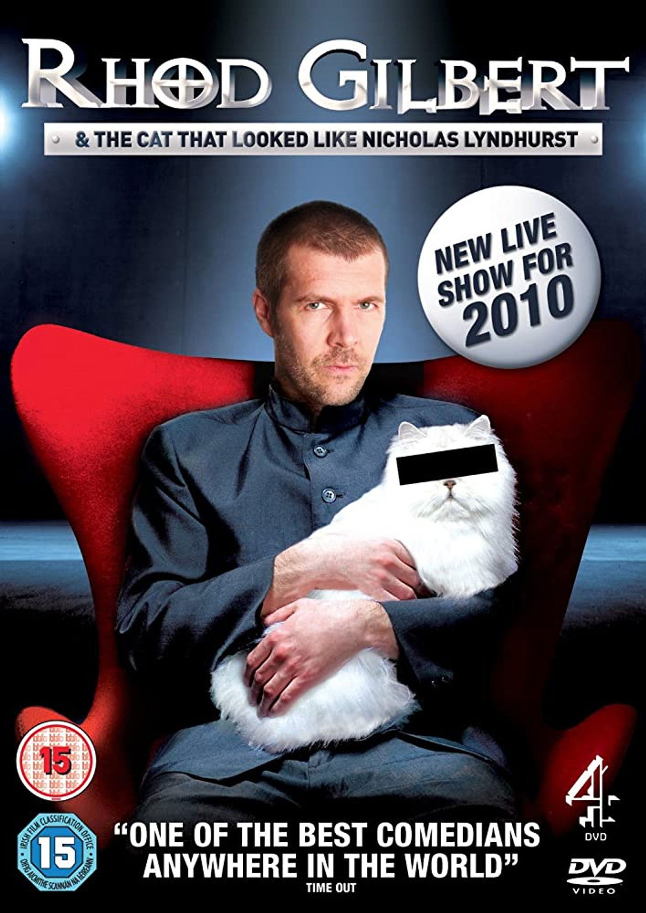 Rhod Gilbert and The Cat That Looked Like Nicholas Lyndhurst Backdrop
