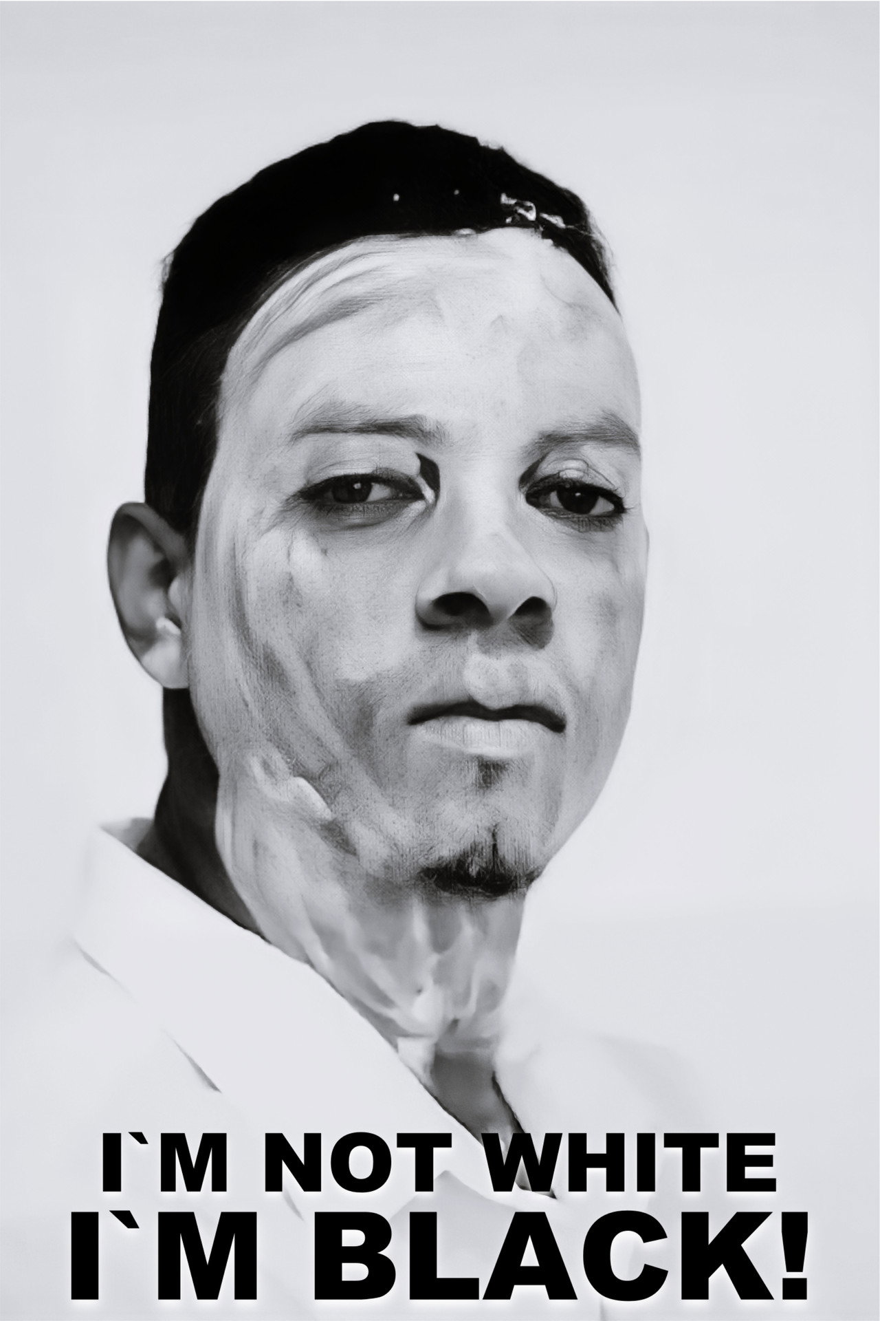 Eu Não Sou Branco, Eu Sou Preto filmaffisch