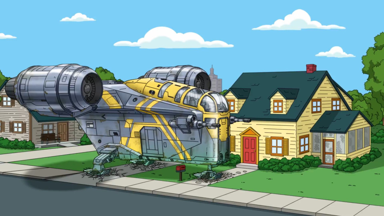 Family Guy: A Lesson In The Force backdrop