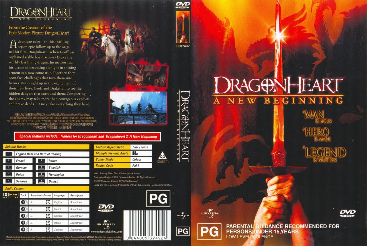 Dragonheart: A New Beginning Video 2000 - IMDb