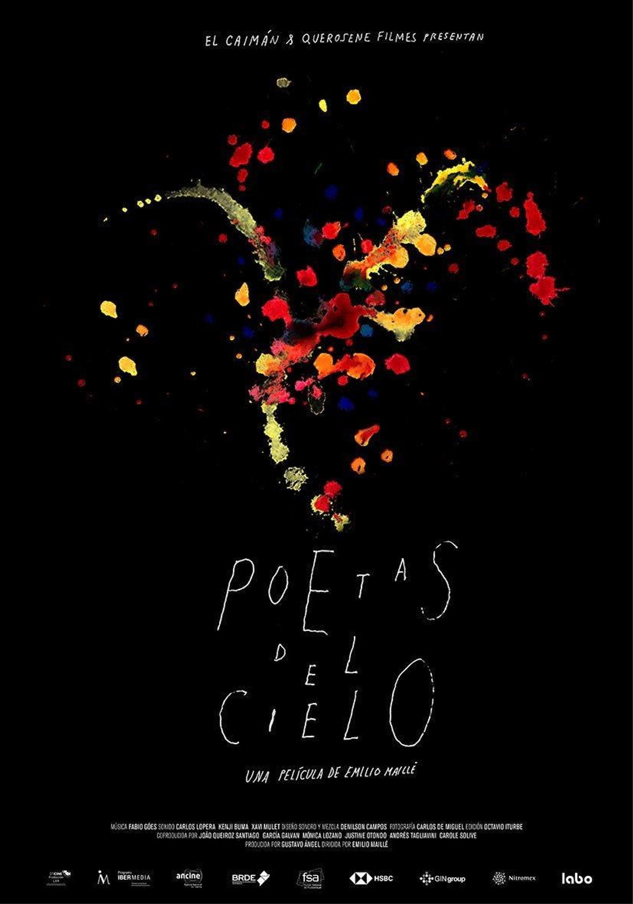 Poetas del cielo filmaffisch