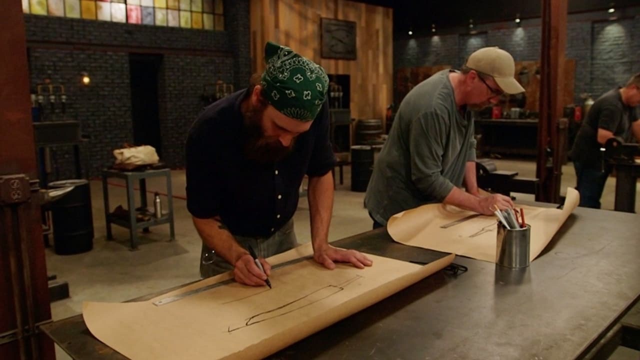 Forged in Fire - Season 5 Episode 32 : Tournament Round 3 (Blacksmiths) - The Knightly Pole Axe