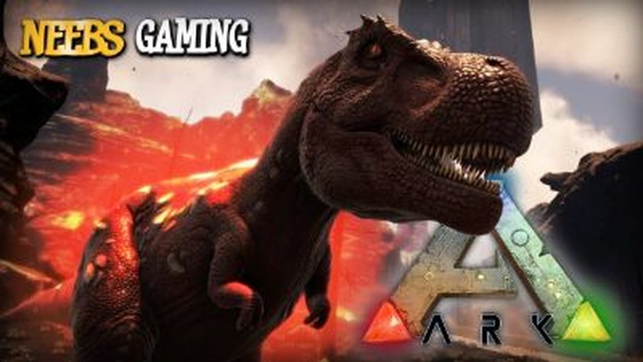 Neebs Gaming - Ark Survival Evolved - Season 1 Episode 44 : Immortal Alpha Rex