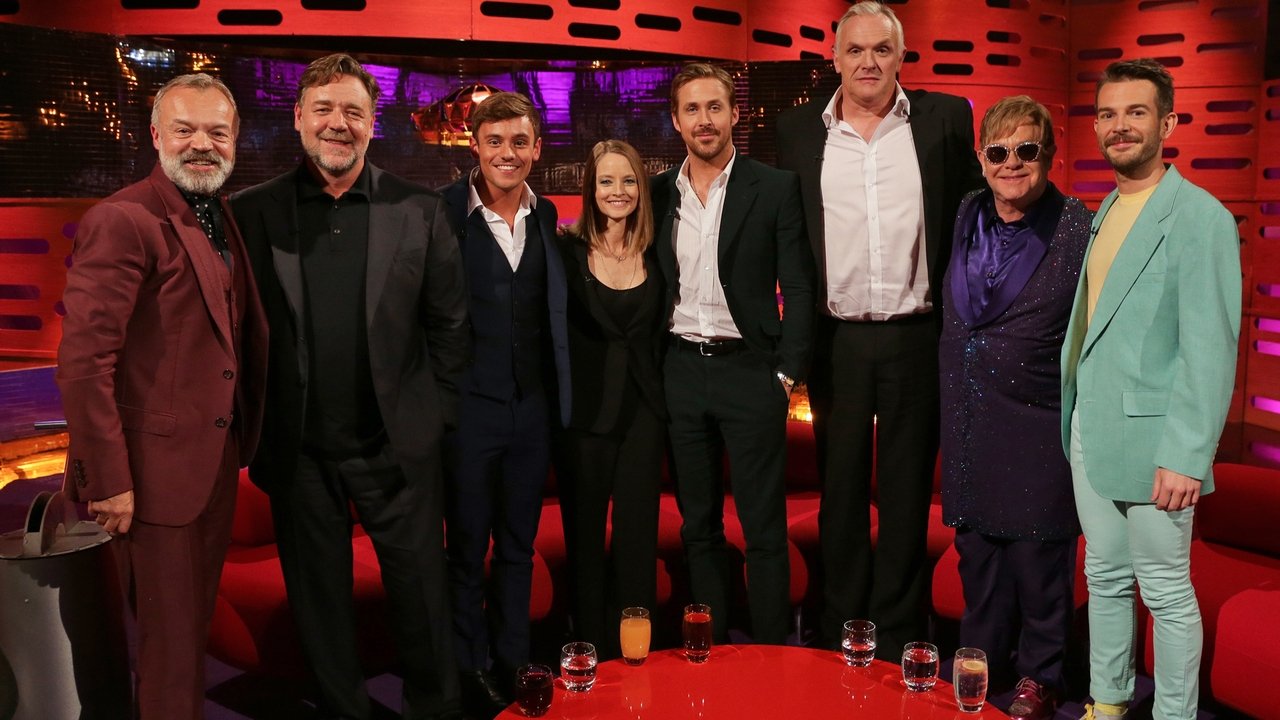 The Graham Norton Show - Season 19 Episode 9 : Russell Crowe, Ryan Gosling, Jodie Foster, Greg Davies, Tom Daley, Sir Elton John