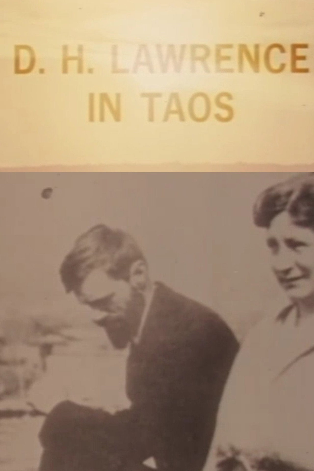 D H Lawrence in Taos filmaffisch