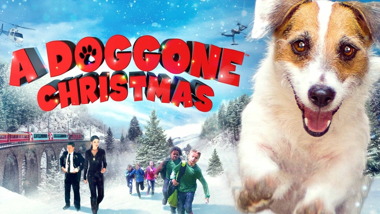 A Doggone Christmas Backdrop Image