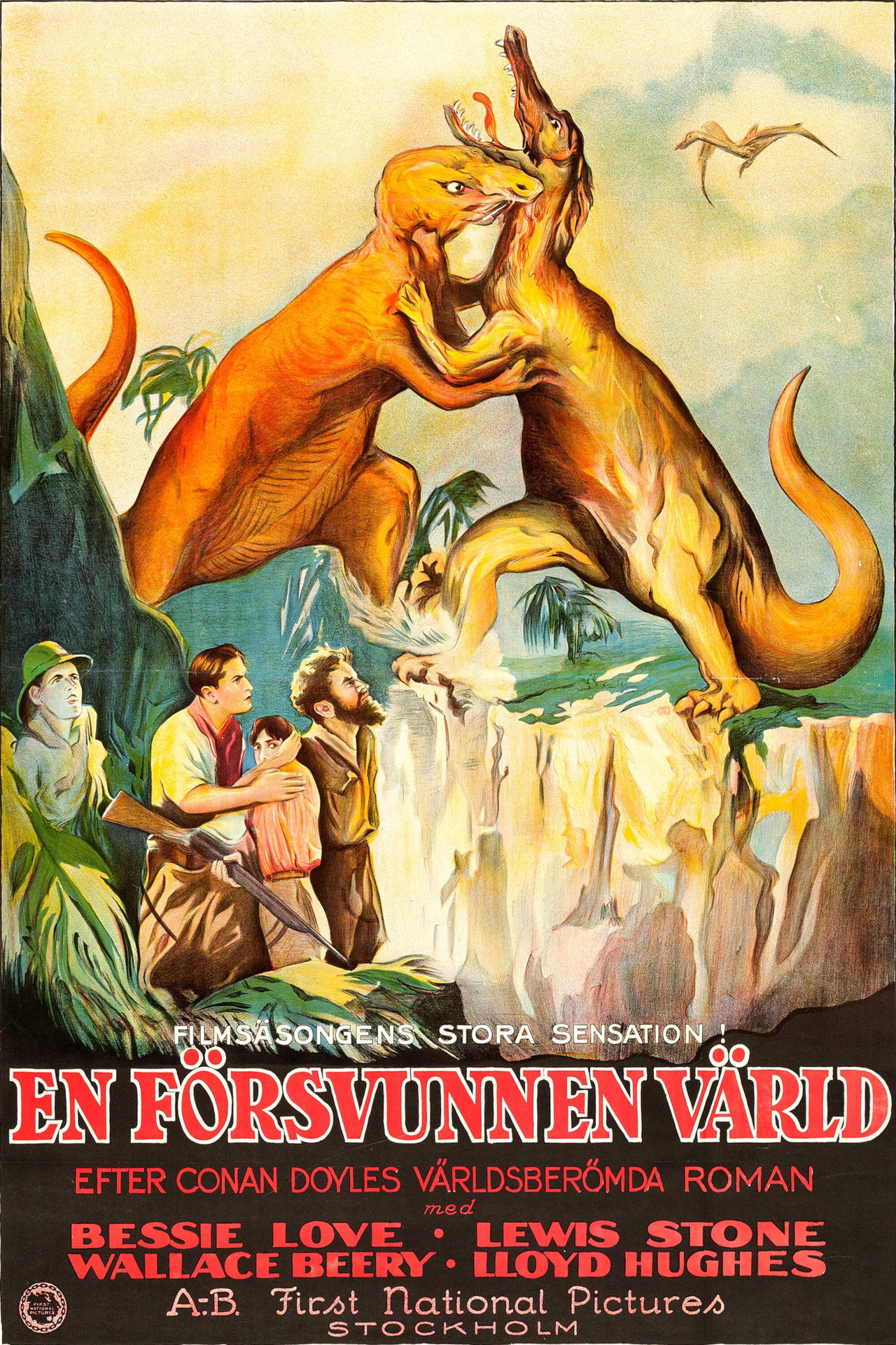 En försvunnen värld filmaffisch