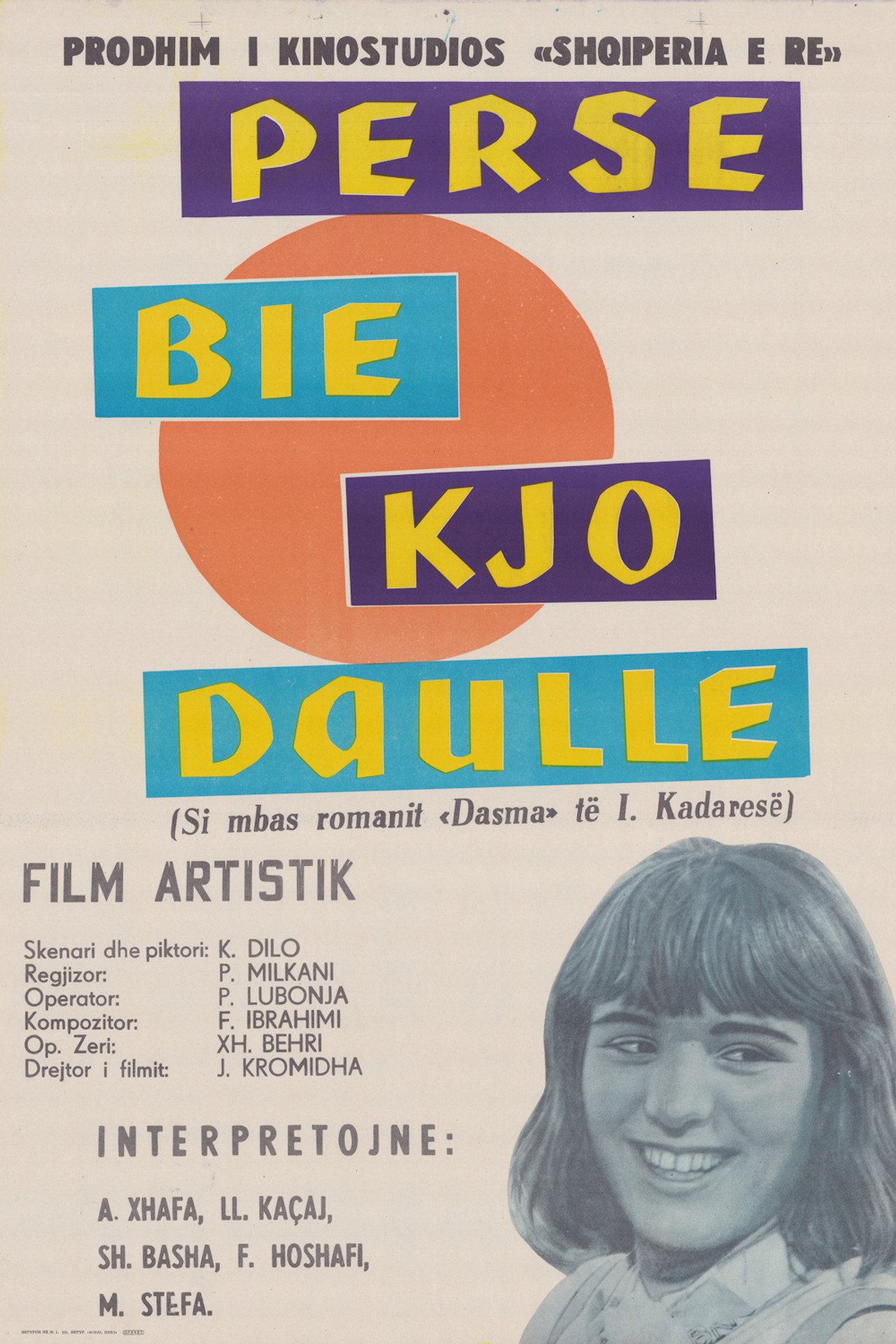 Përse bie kjo daulle? filmaffisch
