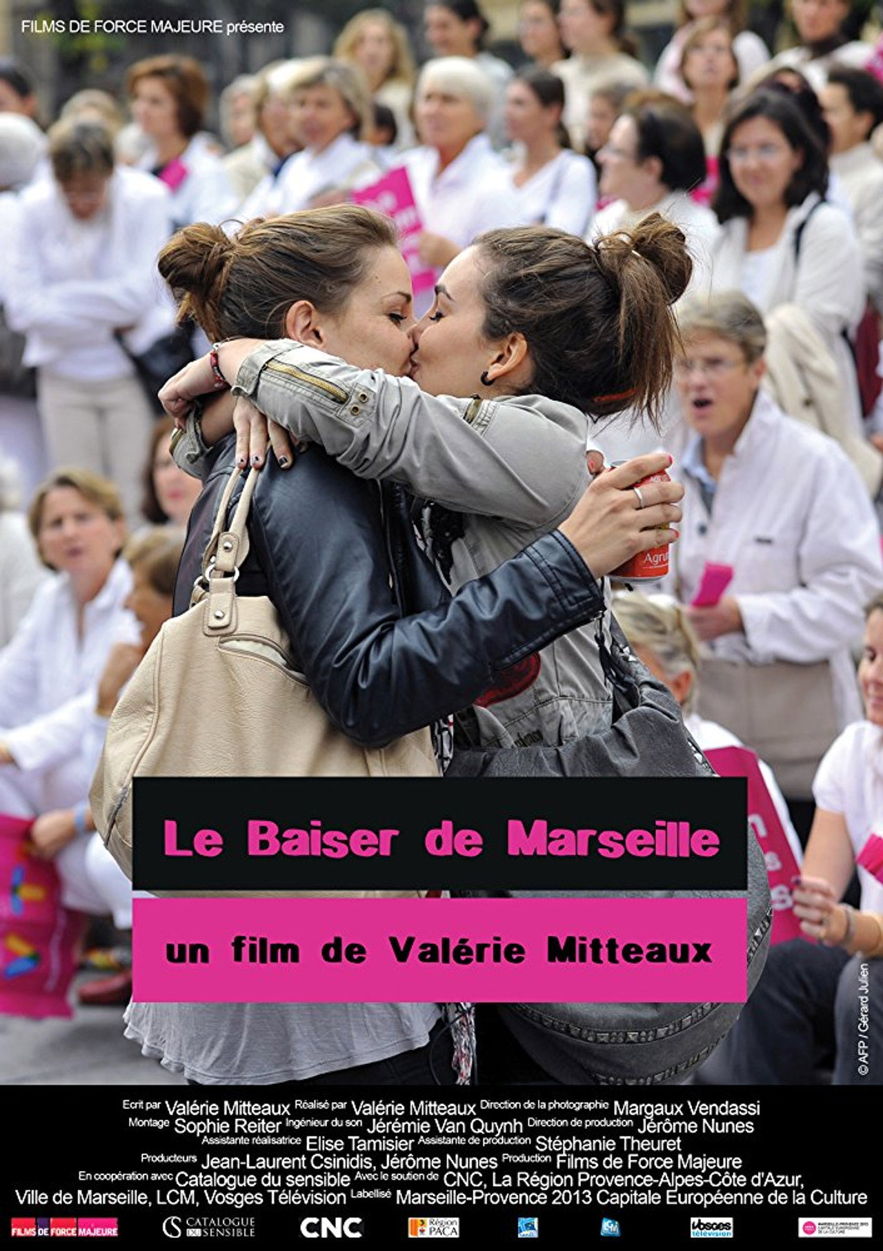 Le baiser de Marseille filmaffisch