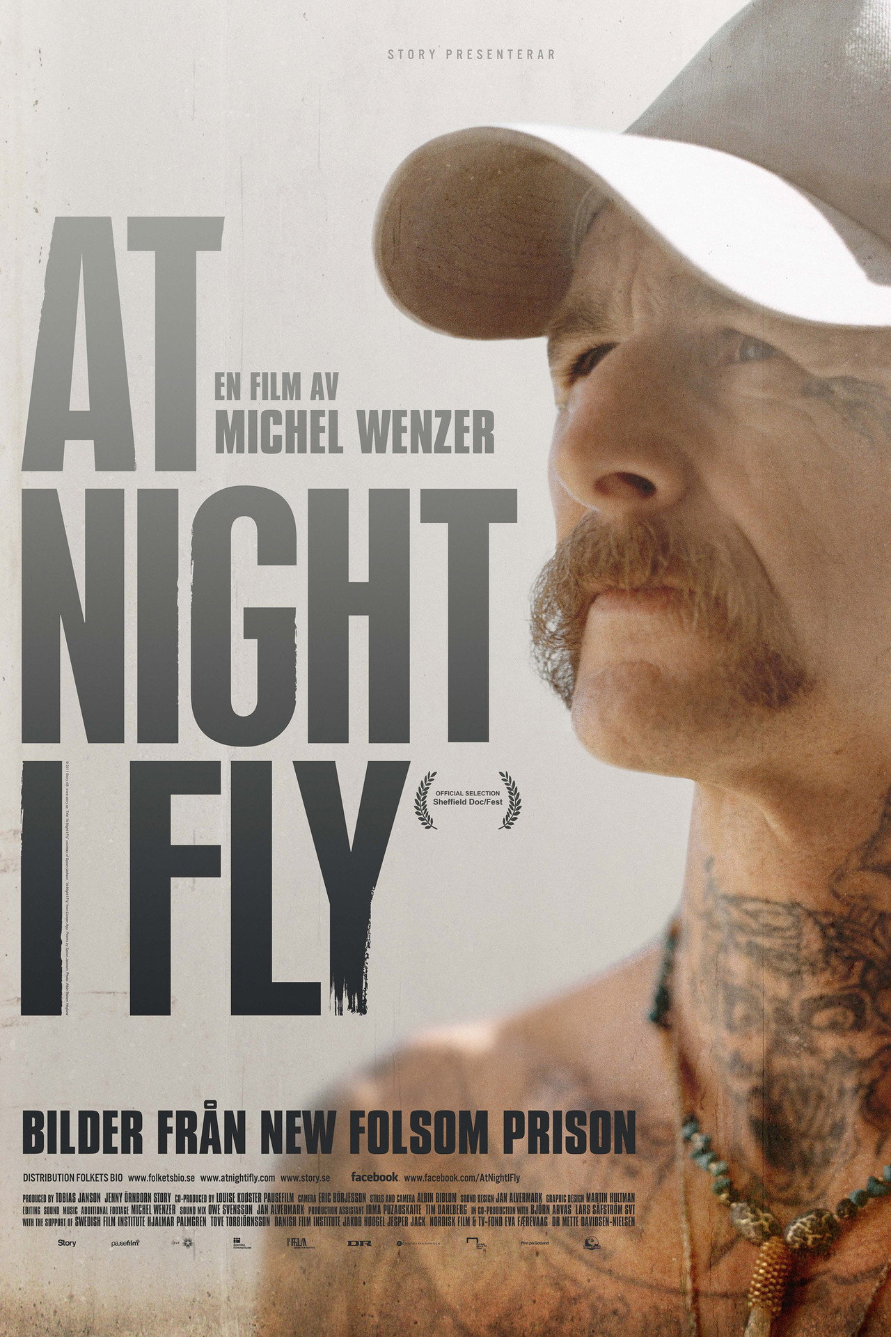 At Night I Fly filmaffisch