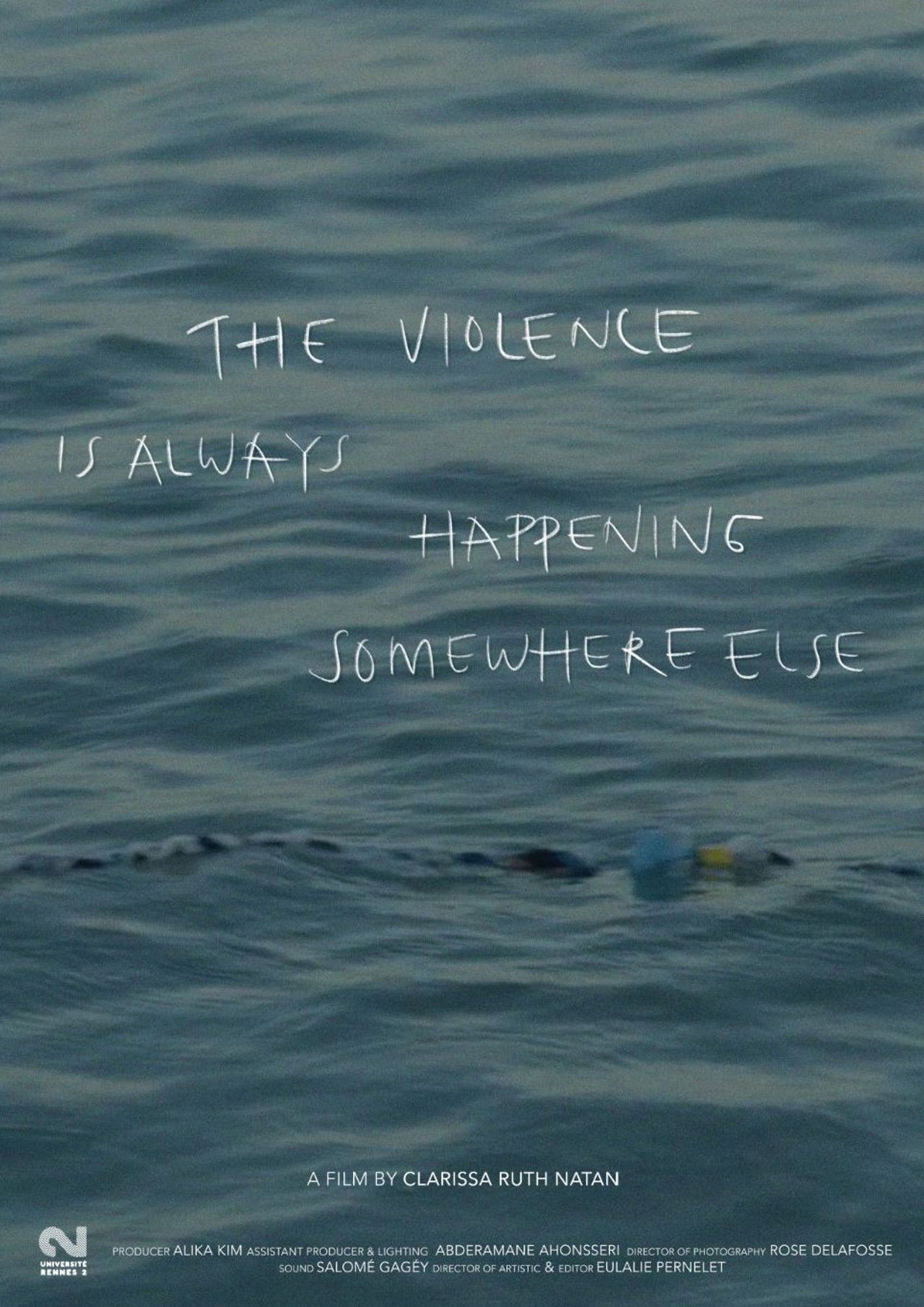 The Violence Is Always Happening Somewhere Else Backdrop