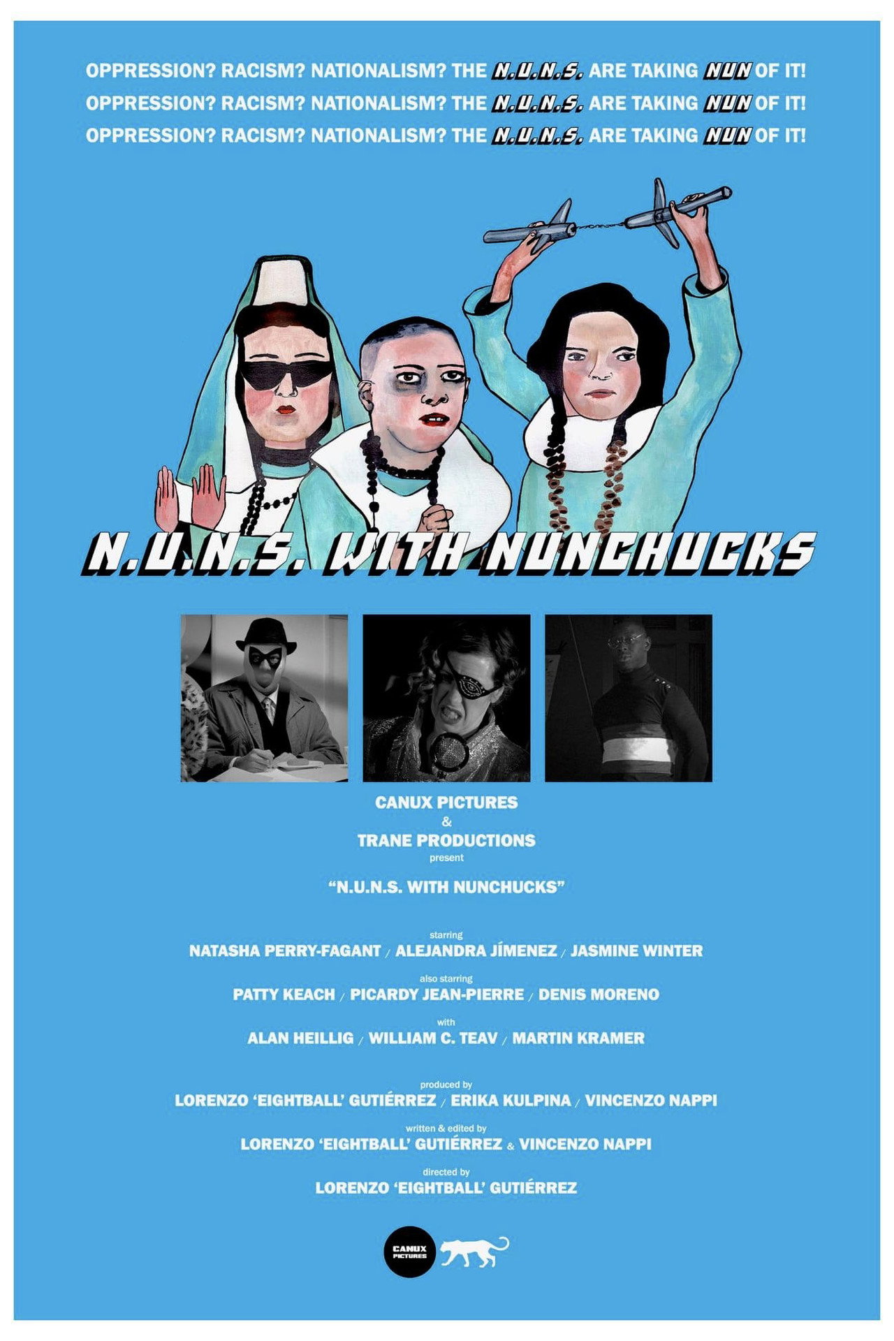N.U.N.S. with Nunchucks filmaffisch
