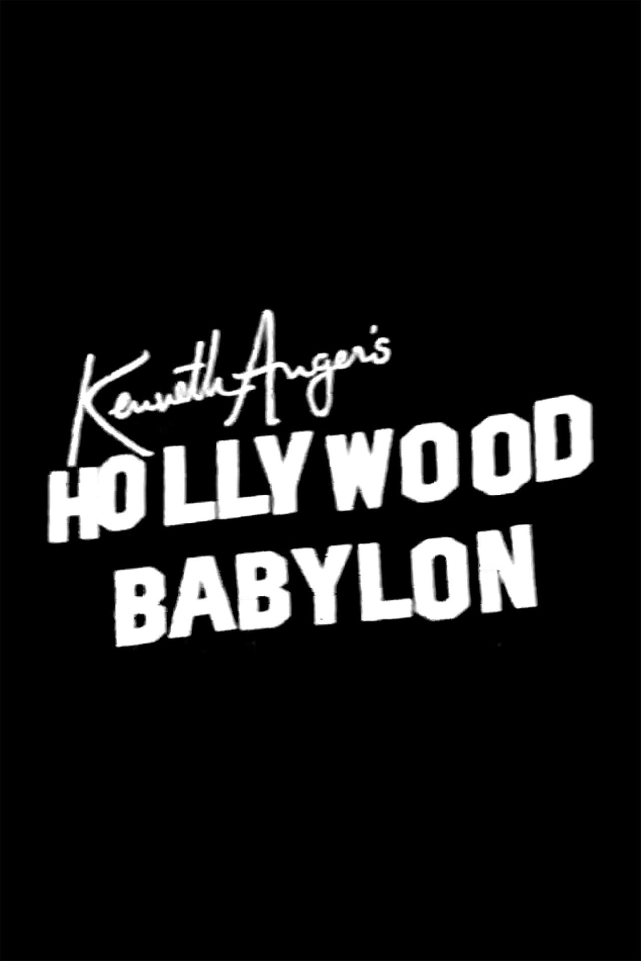 Kenneth Anger’s Hollywood Babylon Backdrop