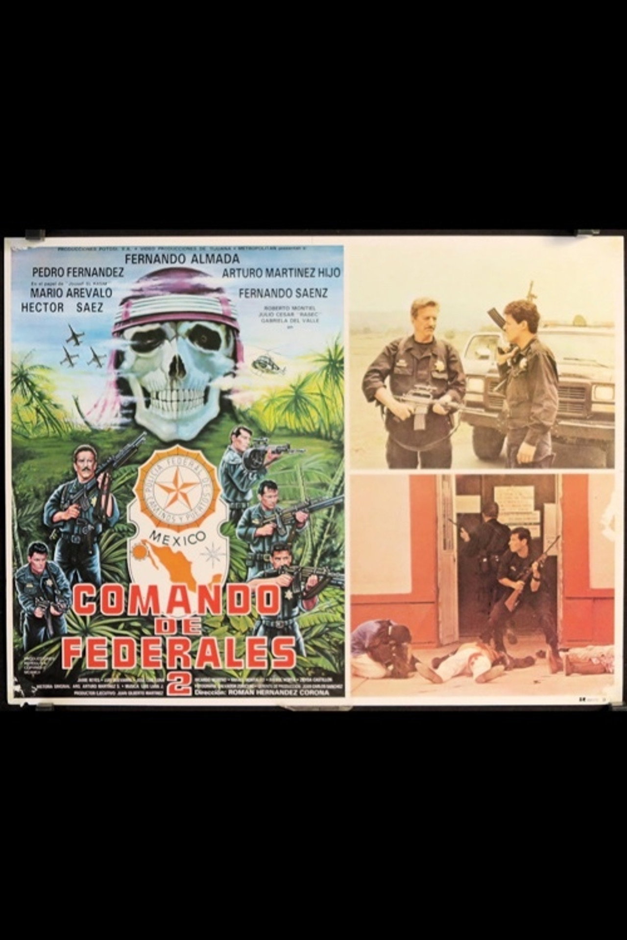 Comando de federales II filmaffisch