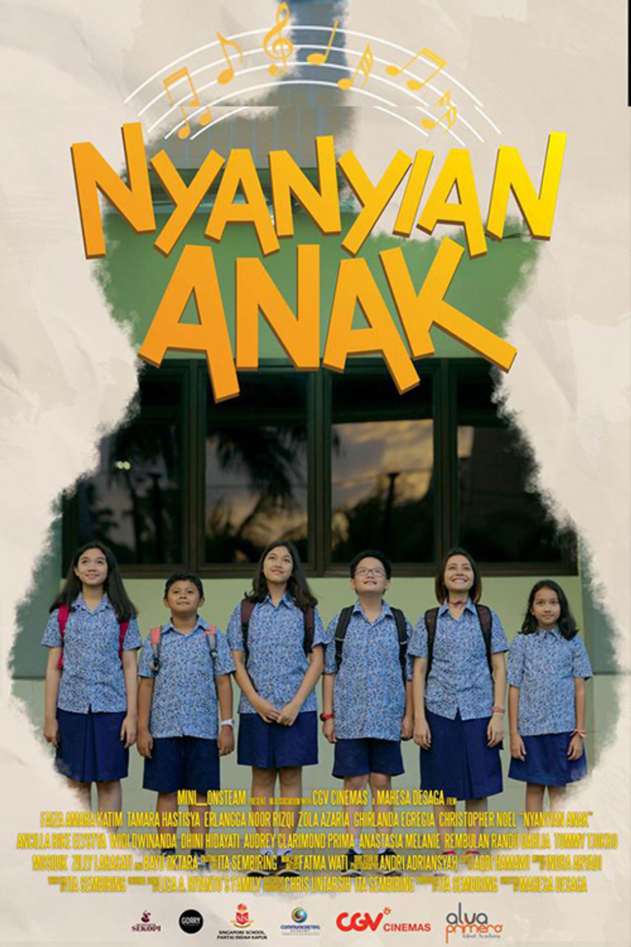 Nyanyian Anak Backdrop