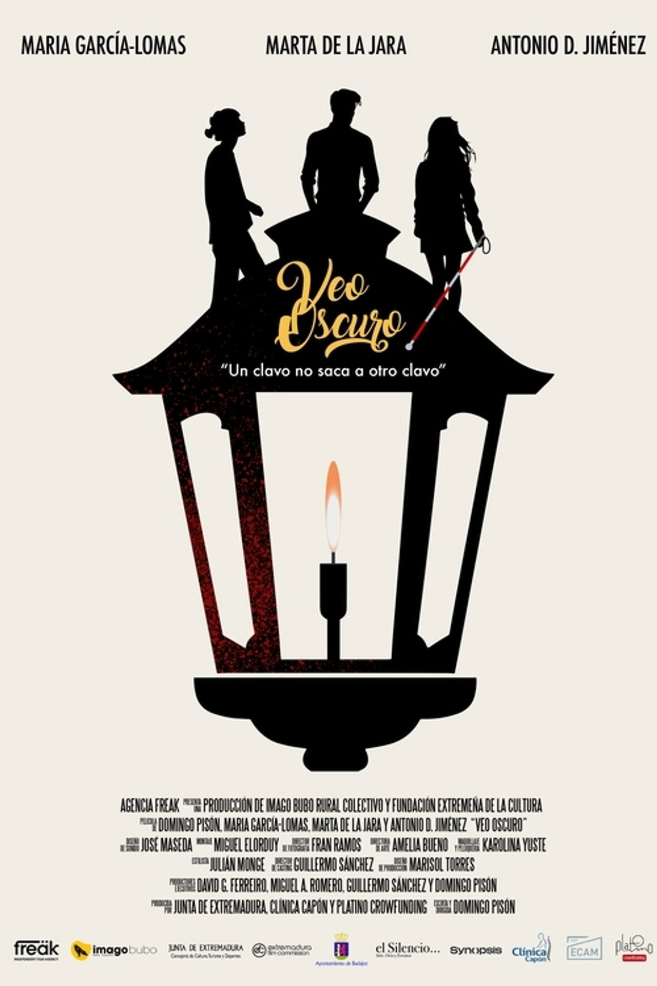 Veo oscuro filmaffisch