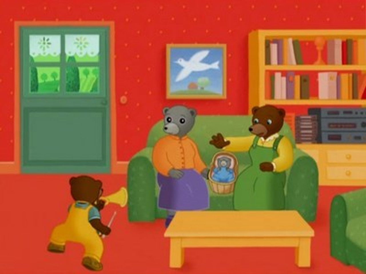 Les Aventures de Petit Ours Brun — Petit Ours Brun et le bébé