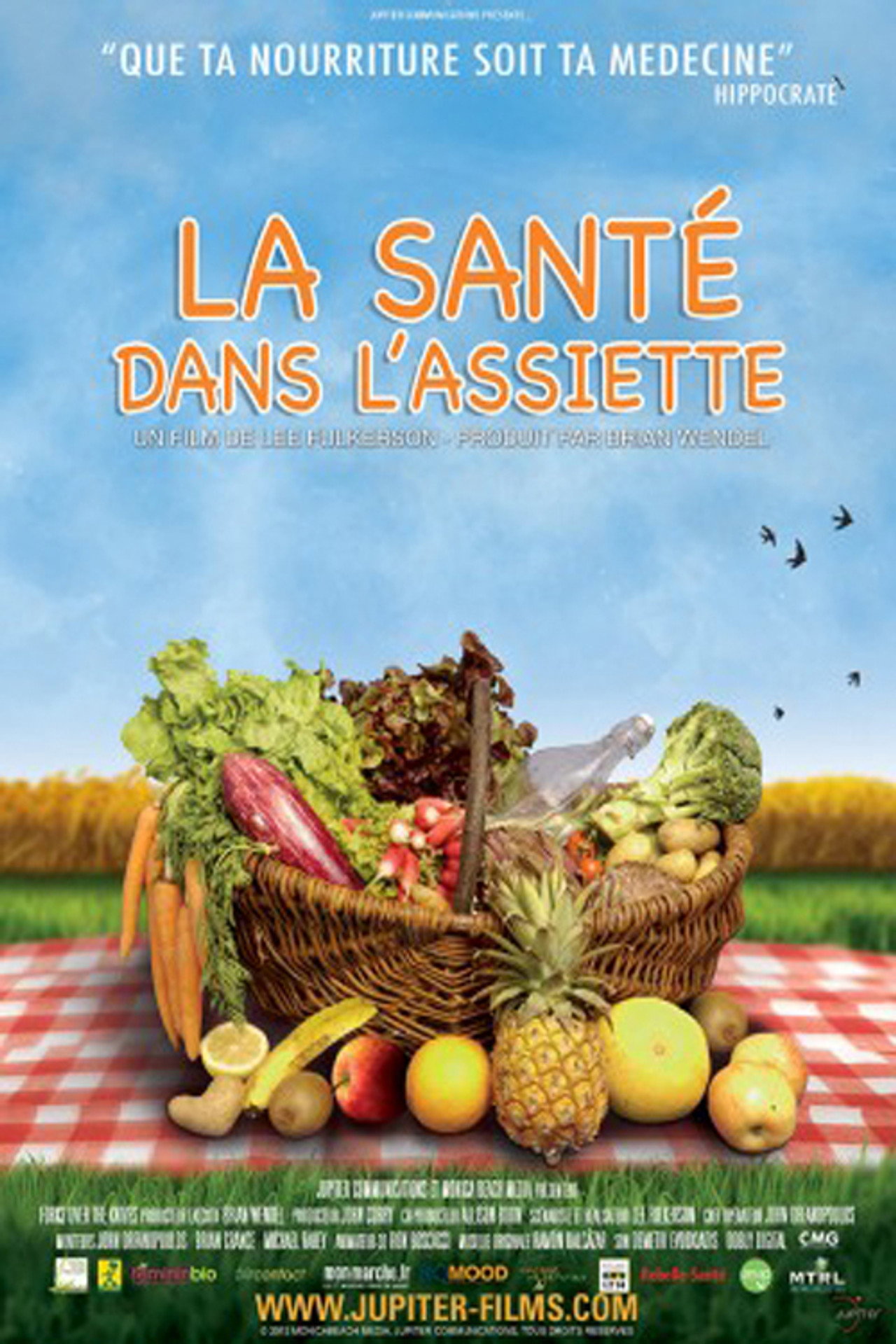 La santé dans l'assiette poster