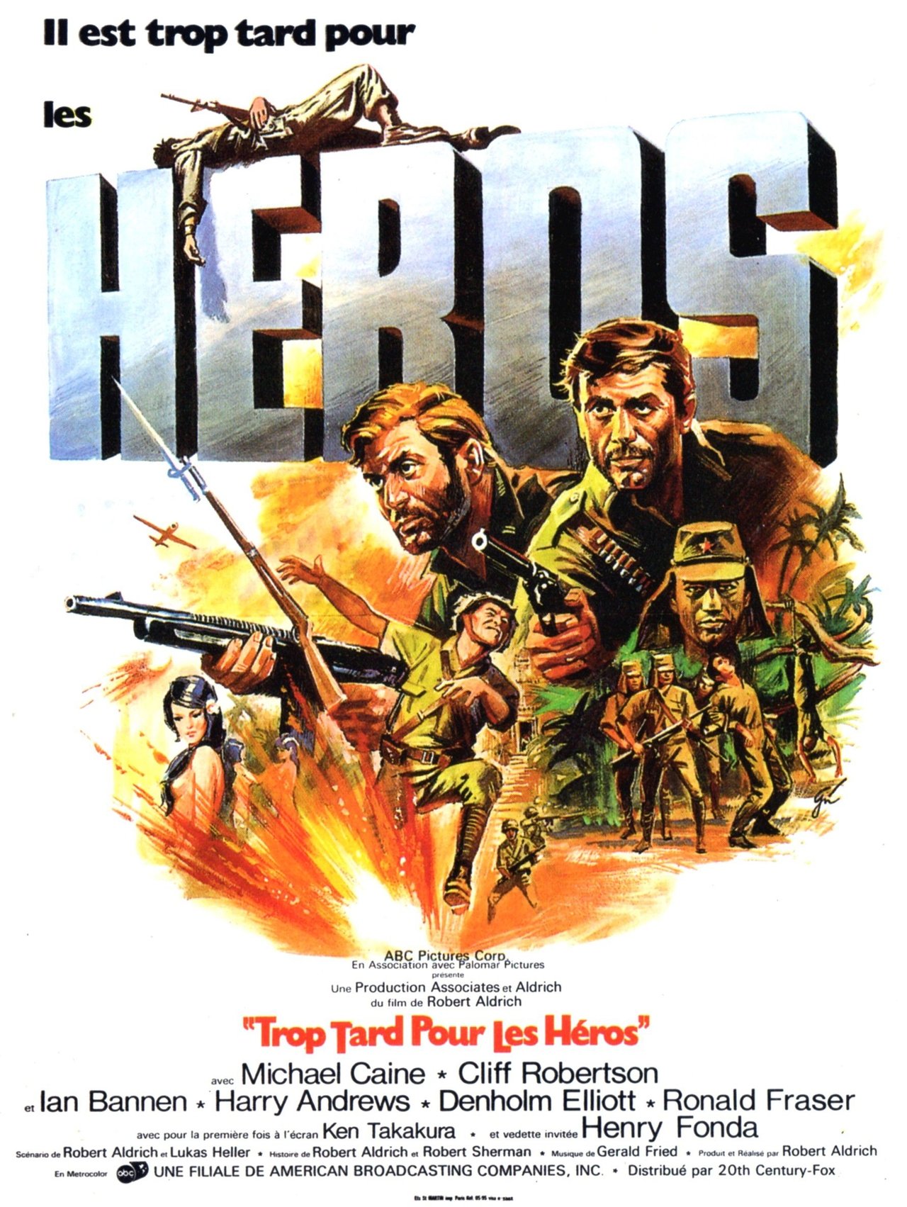 Trop tard pour les Héros poster
