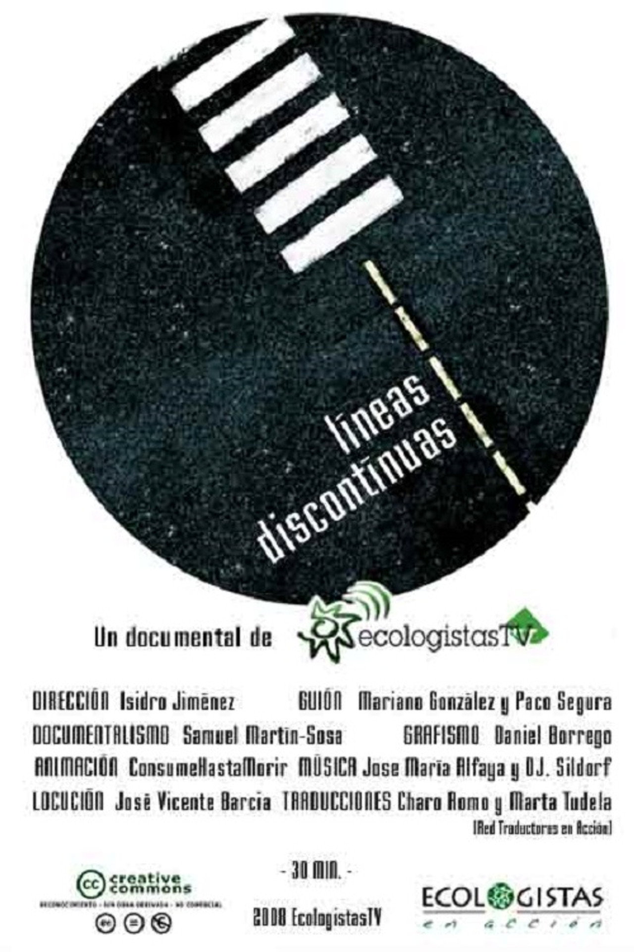 Líneas discontinuas Backdrop