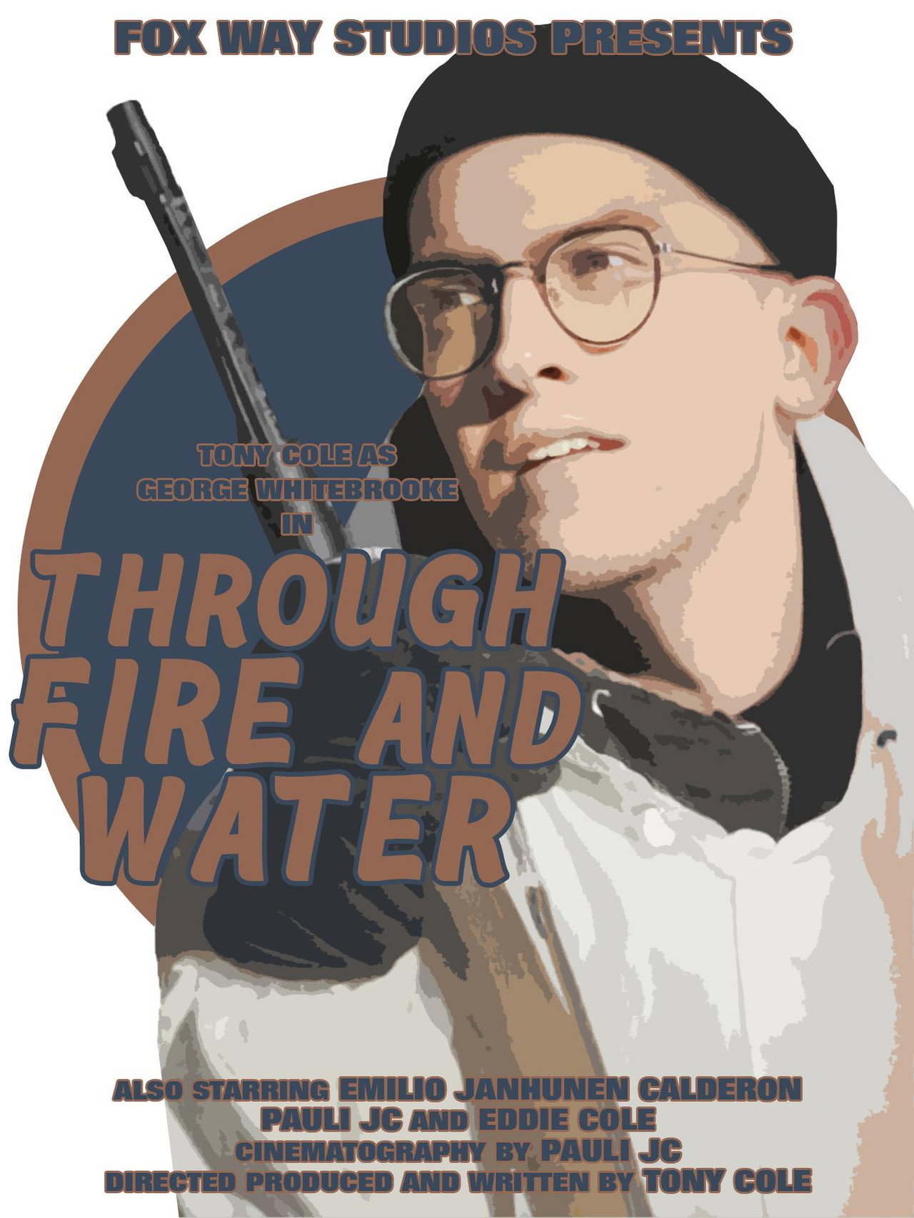 George Whitebrooke: Through Fire and Water filmaffisch