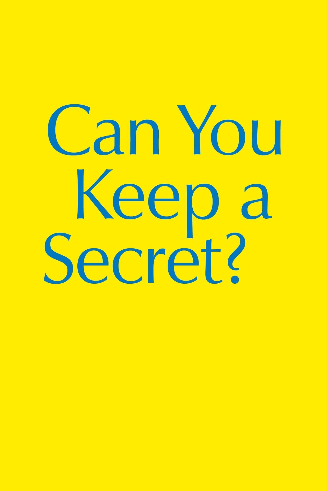 Can You Keep a Secret? subtitles English