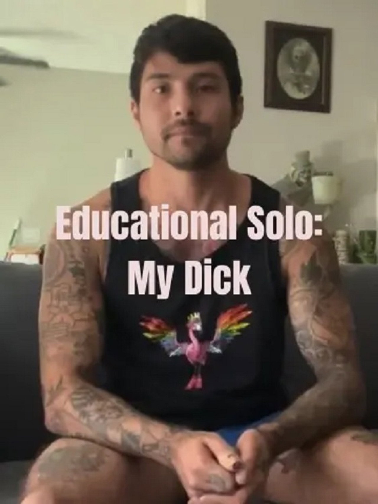 Educational Solo: My Dick Backdrop