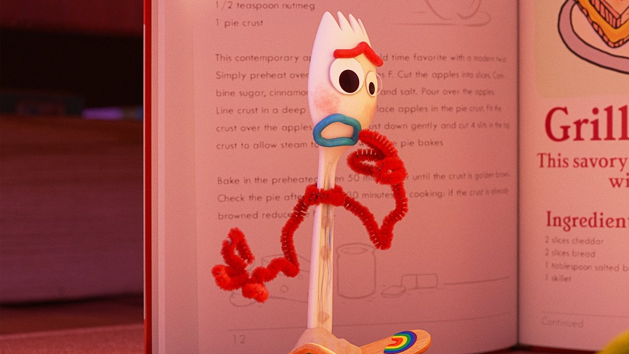 Scen från Forky Asks a Question: What Is Reading?