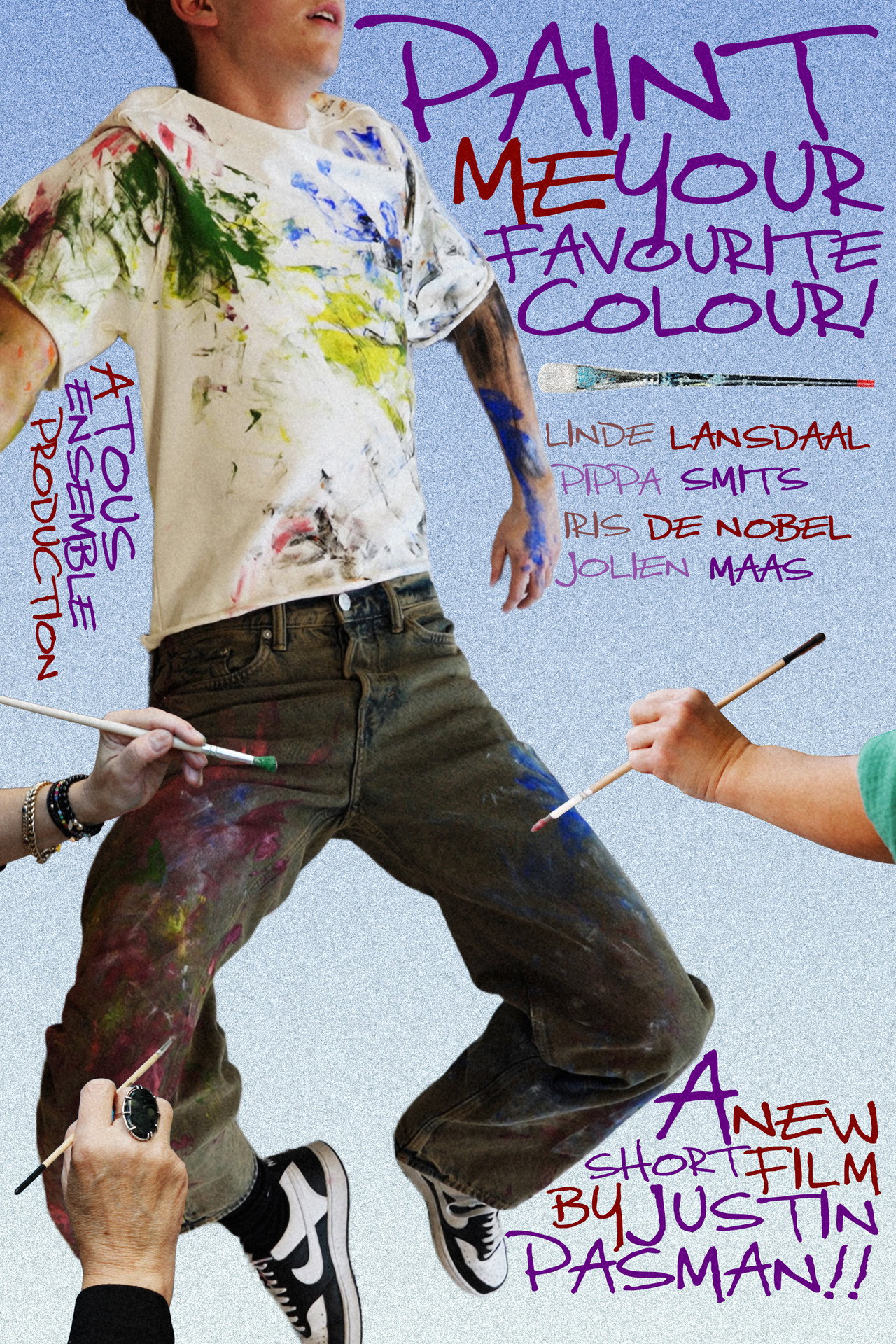 Paint me your favourite colour! poster
