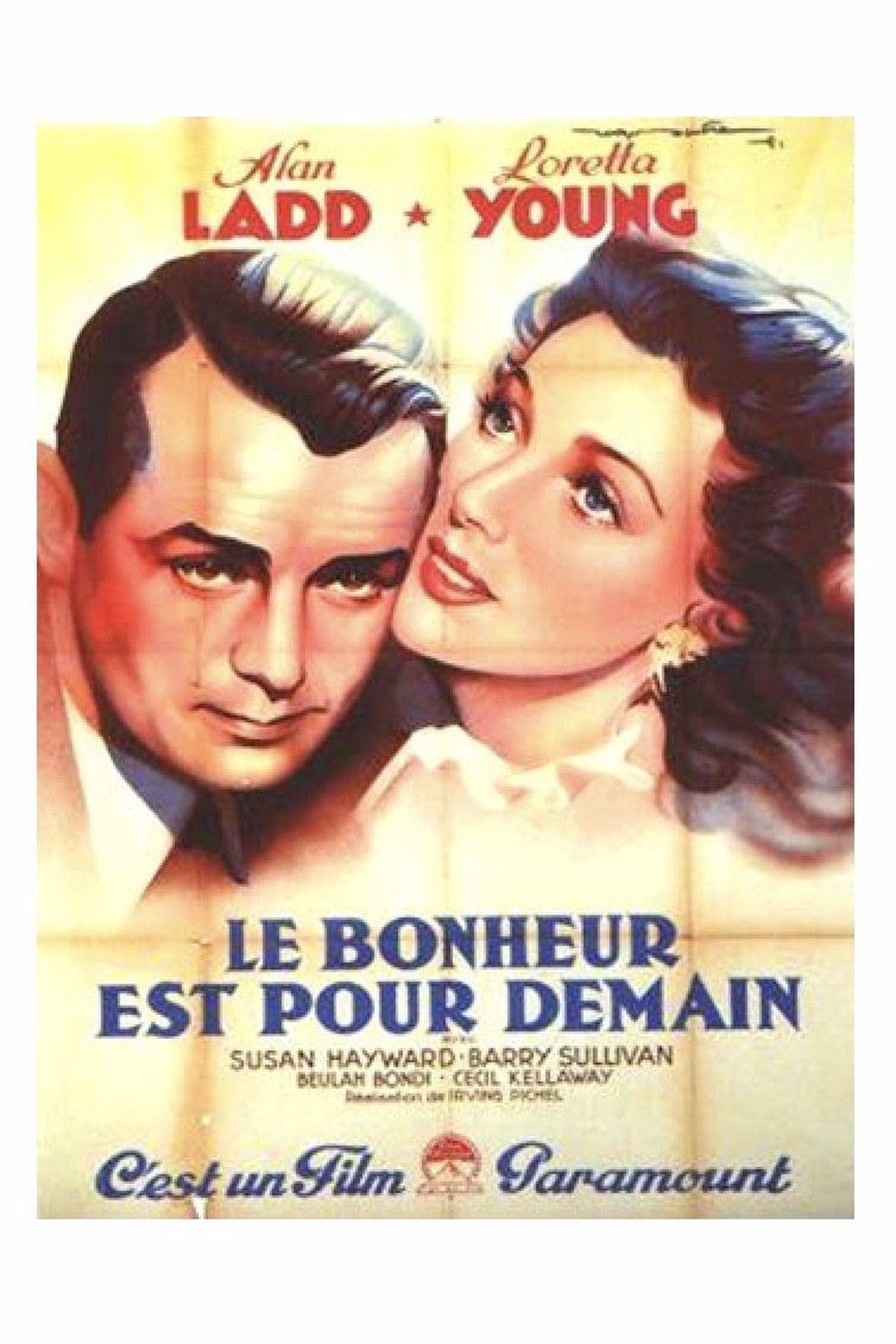 Le bonheur est pour demain poster