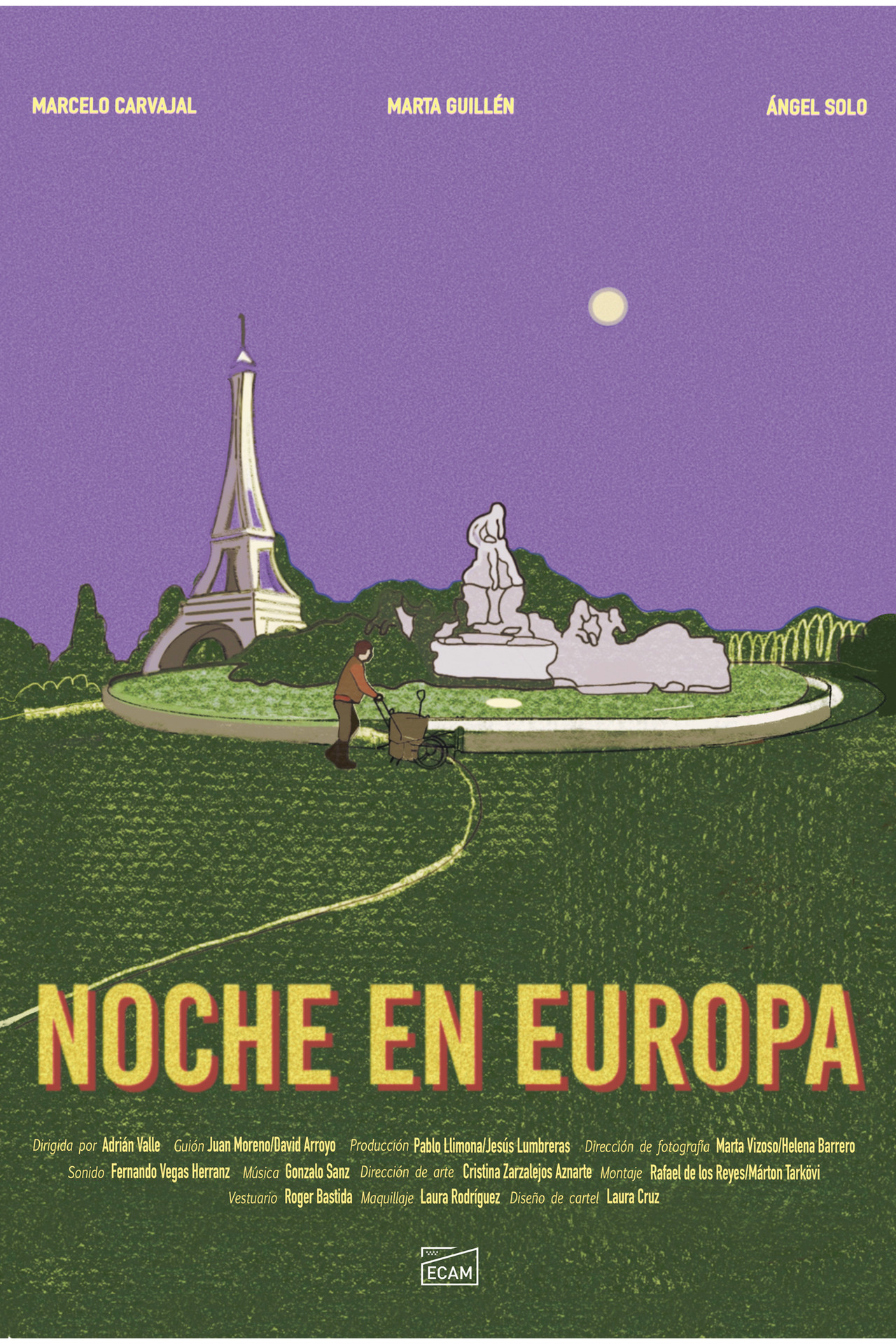 Noche en Europa filmaffisch