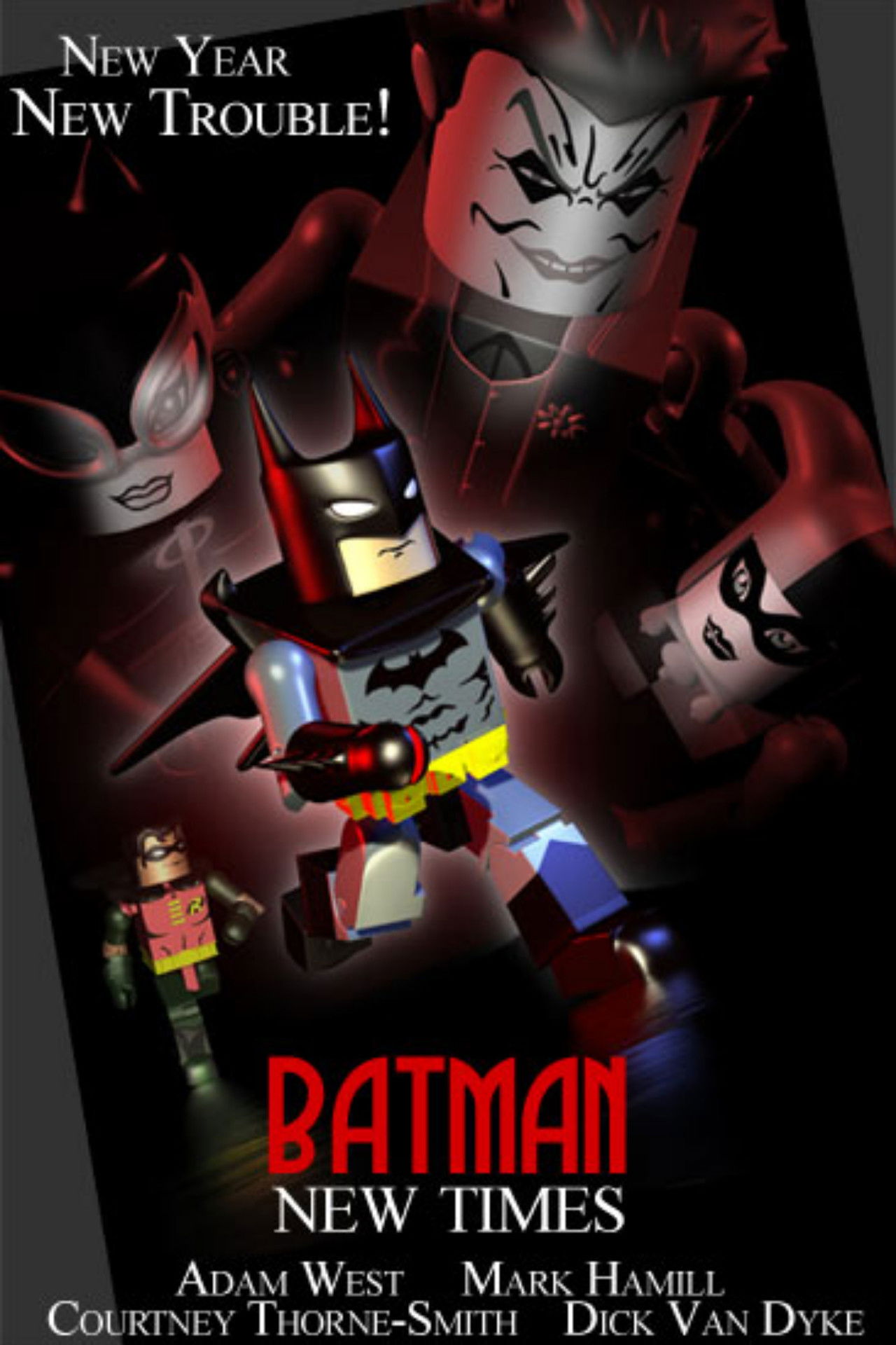 Batman: New Times Backdrop