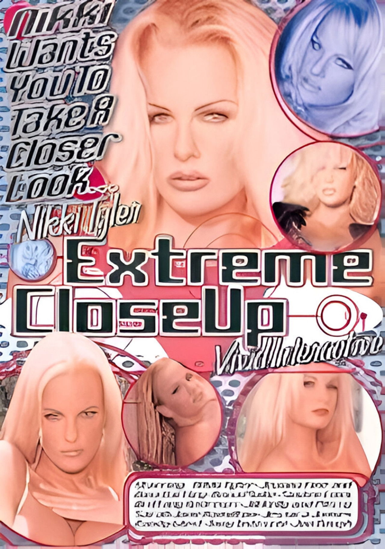 Extreme Close Up - Nikki Tyler Backdrop
