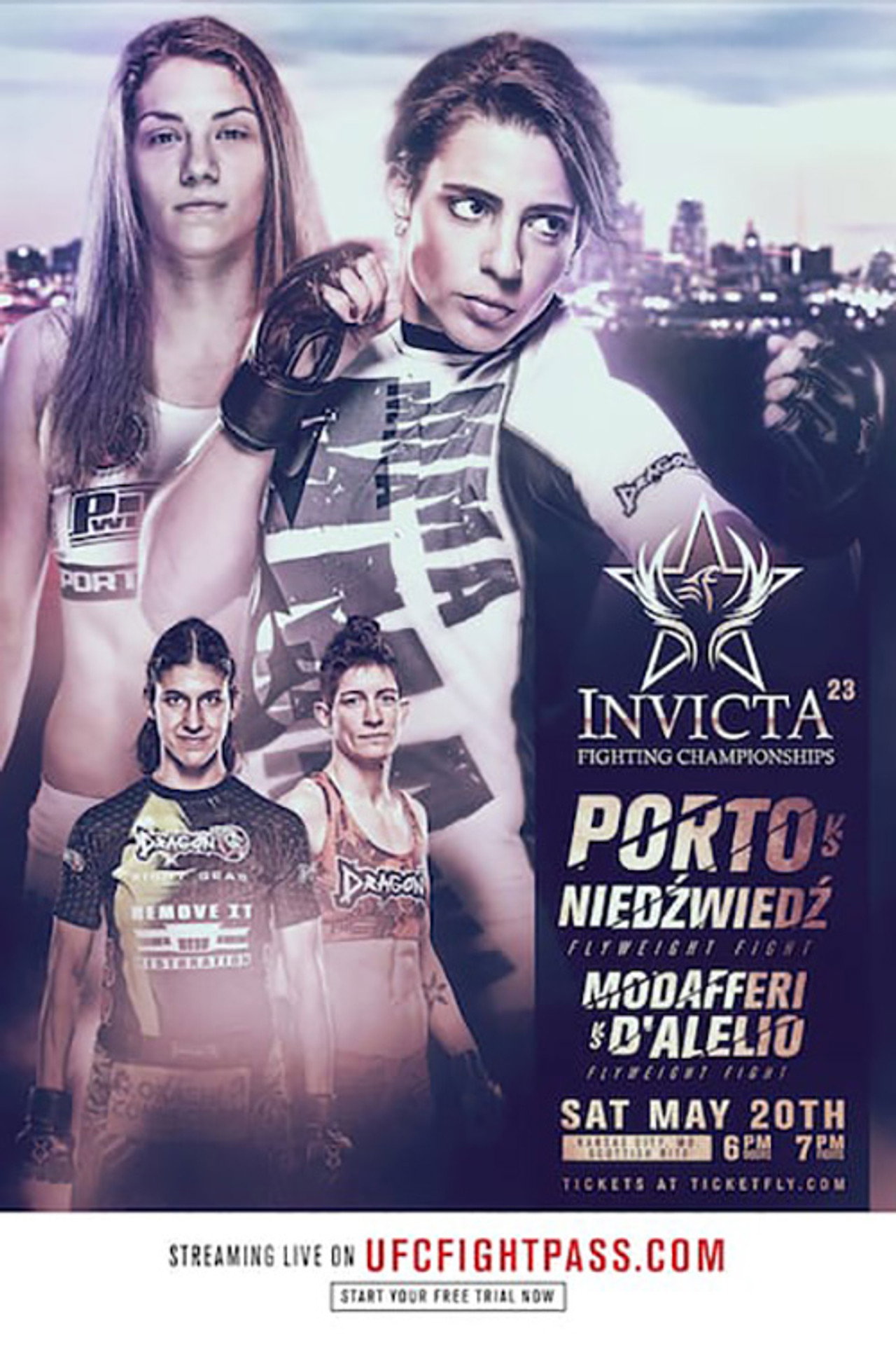 Invicta FC 23: Porto vs. Niedźwiedź filmaffisch