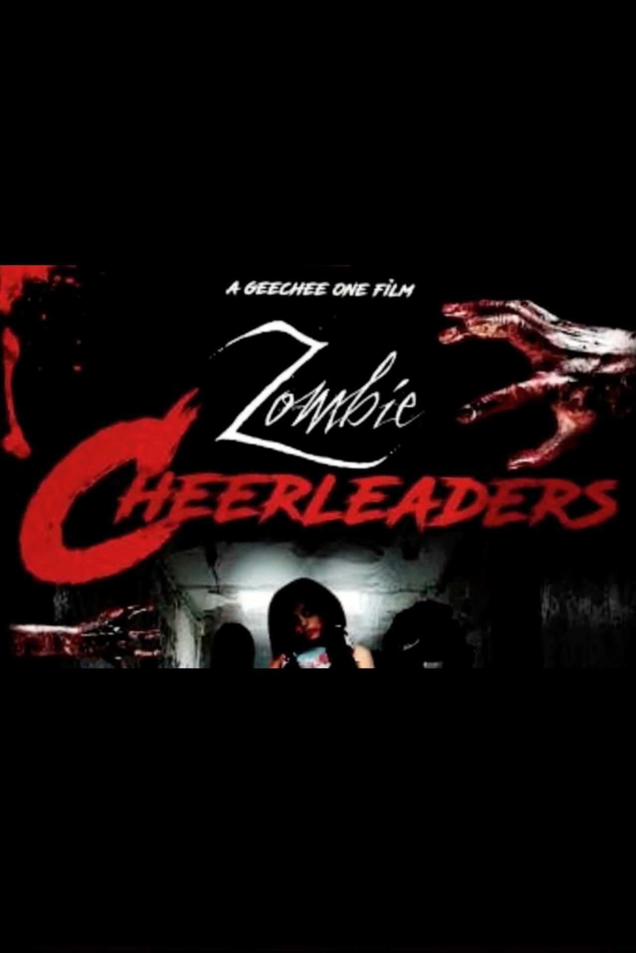 Zombie Cheerleaders Backdrop