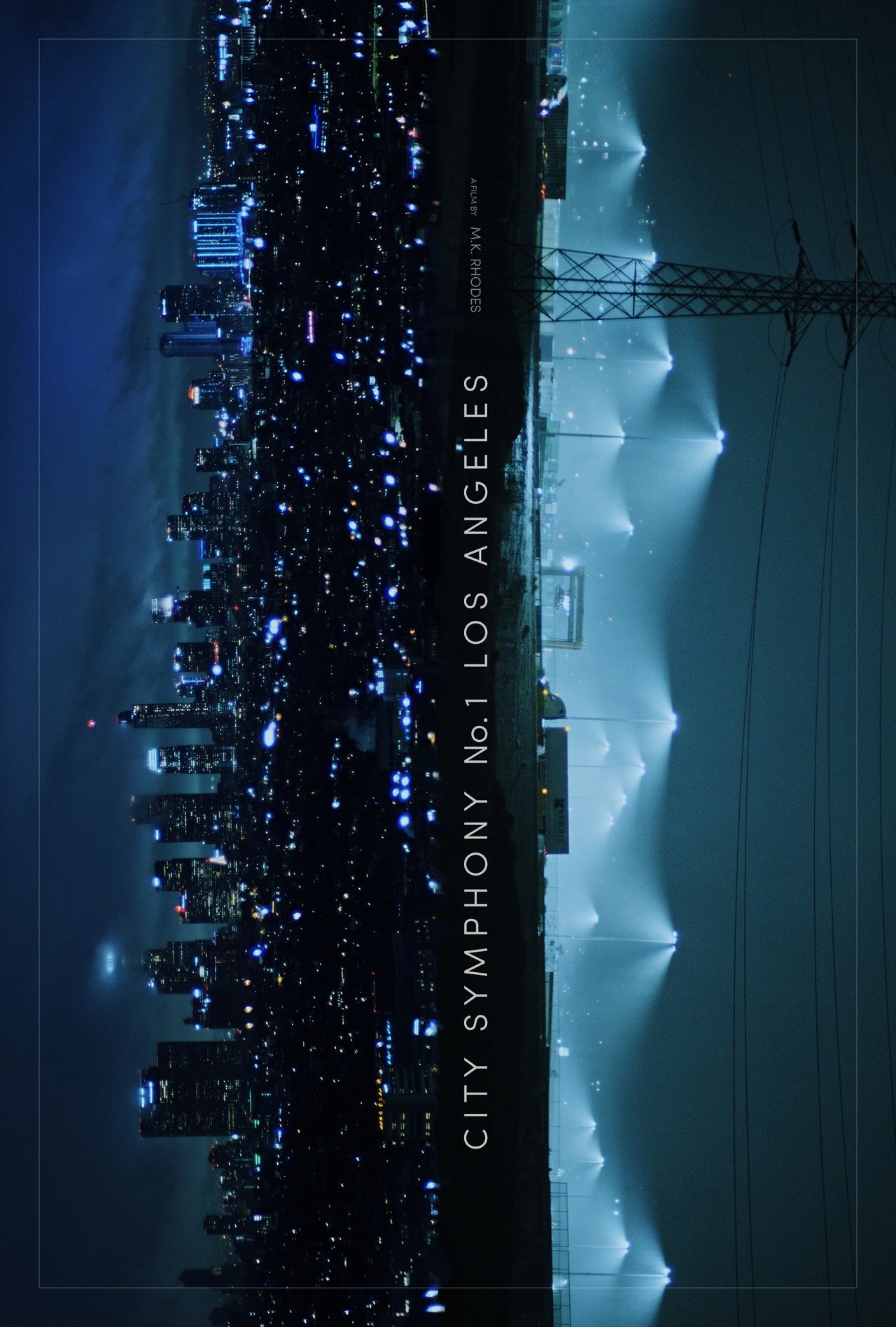 City Symphony No. 1 - Los Angeles filmaffisch