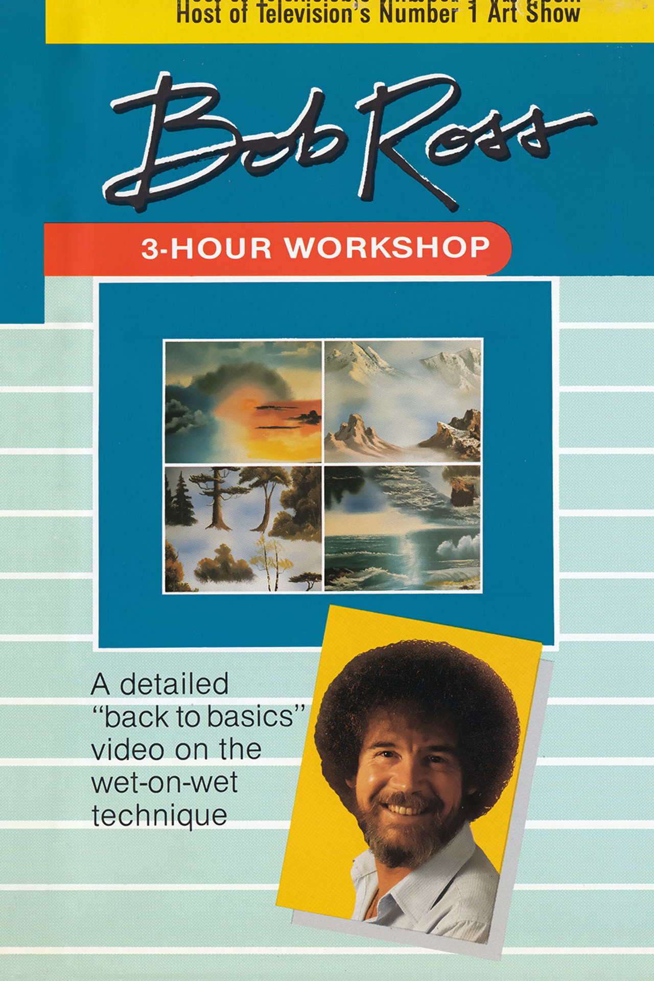 The Joy of Painting with Bob Ross Instructional filmaffisch
