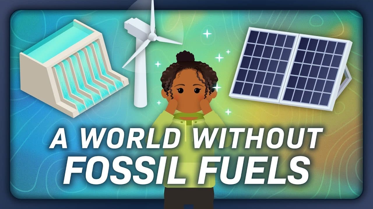 Crash Course Climate & Energy - Season 1 Episode 3 : Can We Make Electricity Without Fossil Fuels?