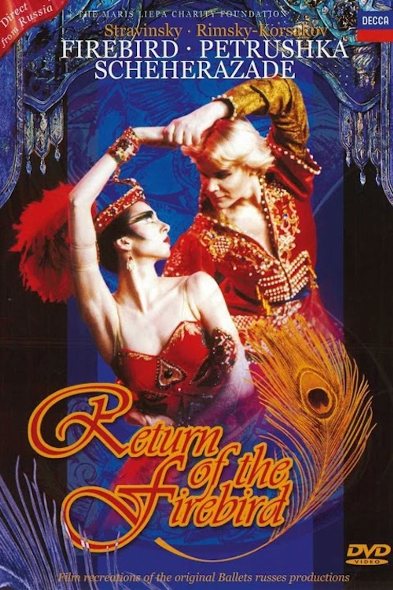 Return of the Firebird: The Firebird, Petrushka, Scheherazade Backdrop