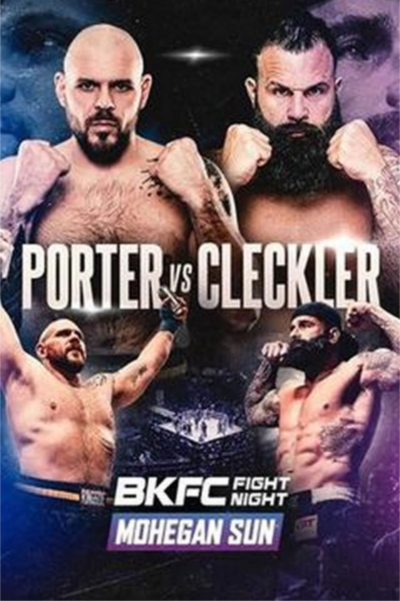BKFC Fight Night Parker Porter vs Dillon Cleckler Backdrop