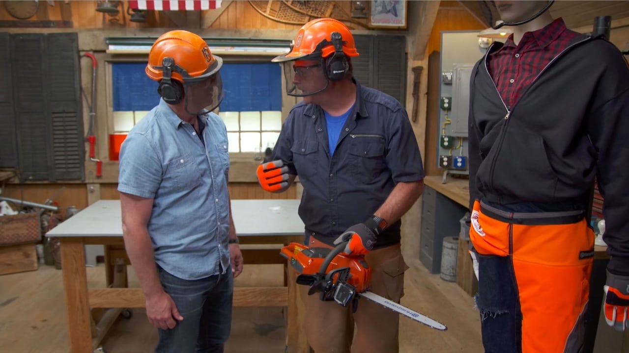 Ask This Old House - Season 14 Episode 2 : Garage Power, Chainsaw Safety