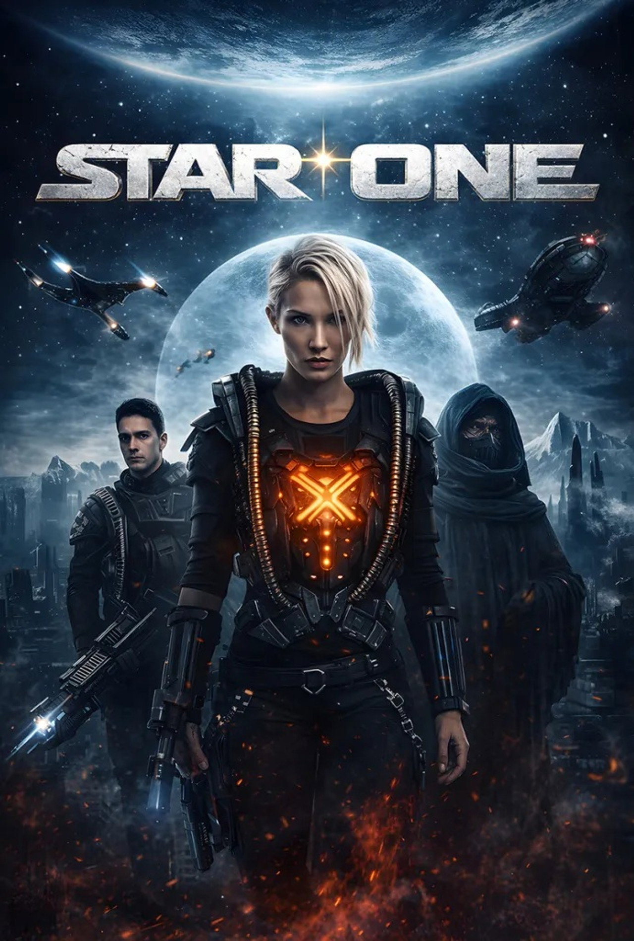 Star One Backdrop