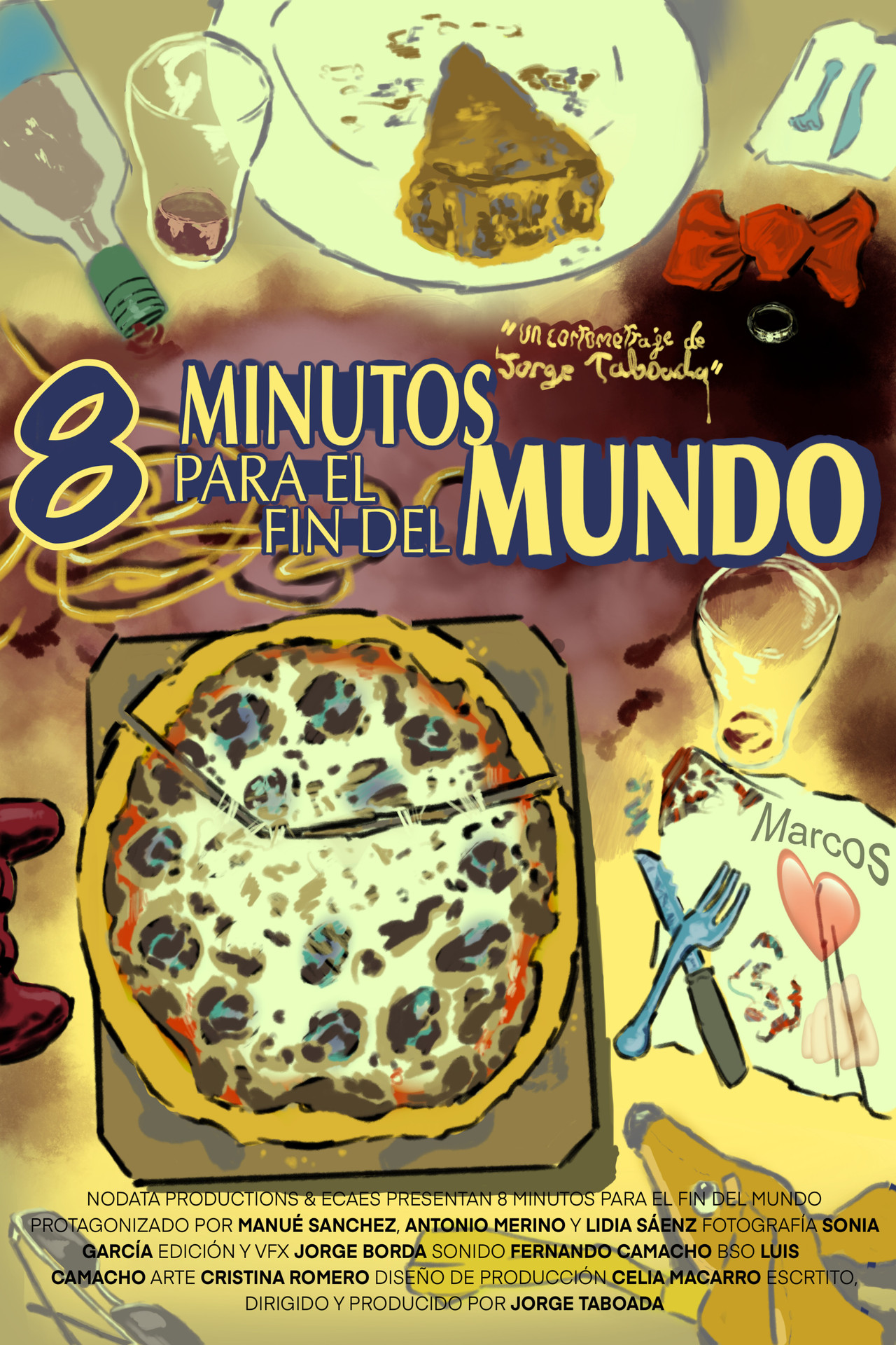 8 Minutos para el Fin del Mundo filmaffisch